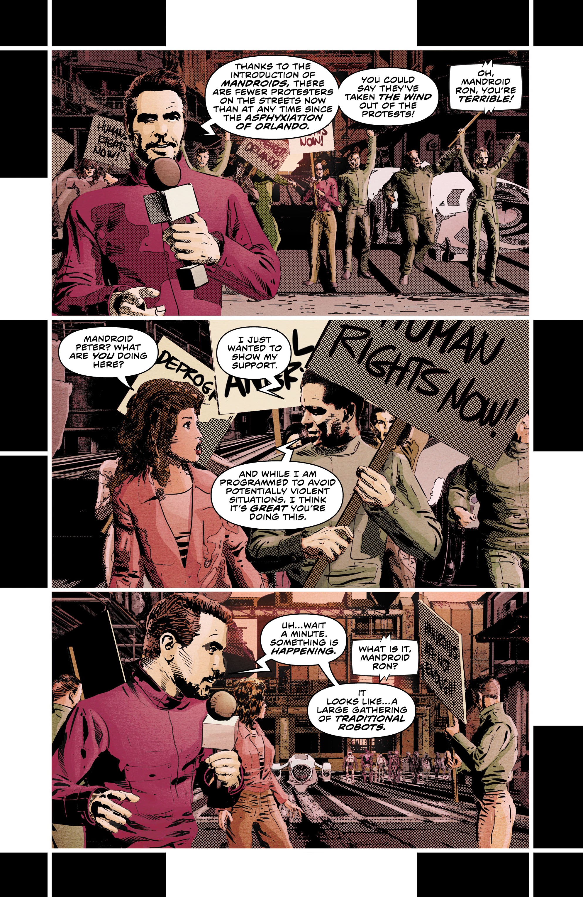 Read online Not All Robots comic -  Issue #4 - 12