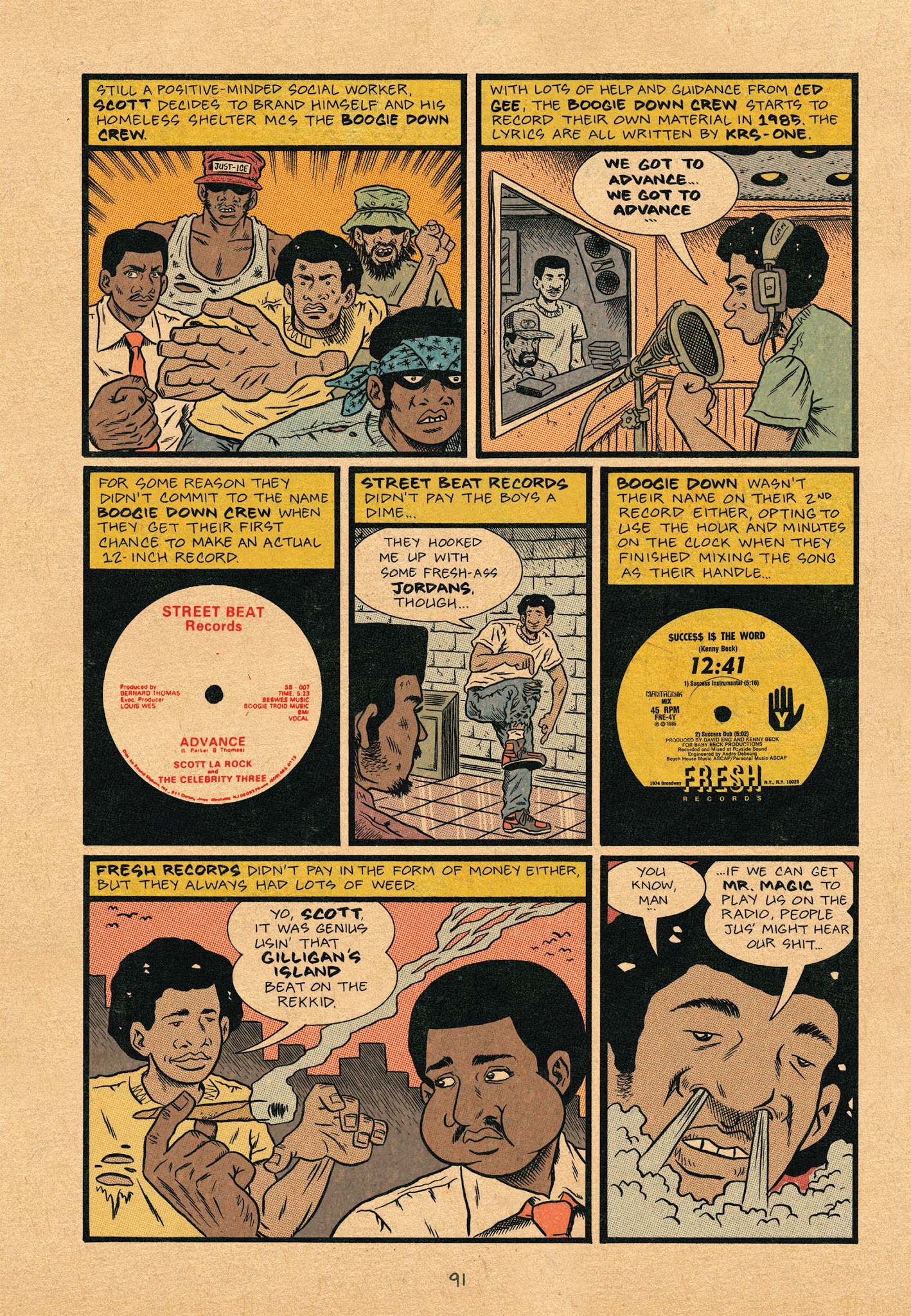 Read online Hip Hop Family Tree (2013) comic -  Issue # TPB 4 - 92