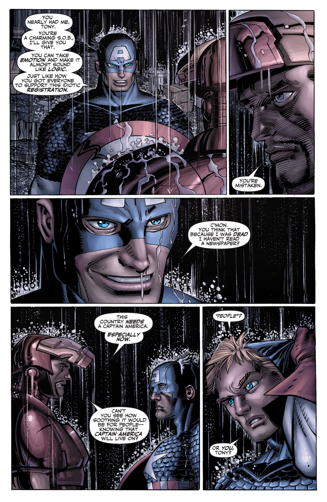 Read online Fallen Son: The Death of Captain America comic -  Issue #3 - 21