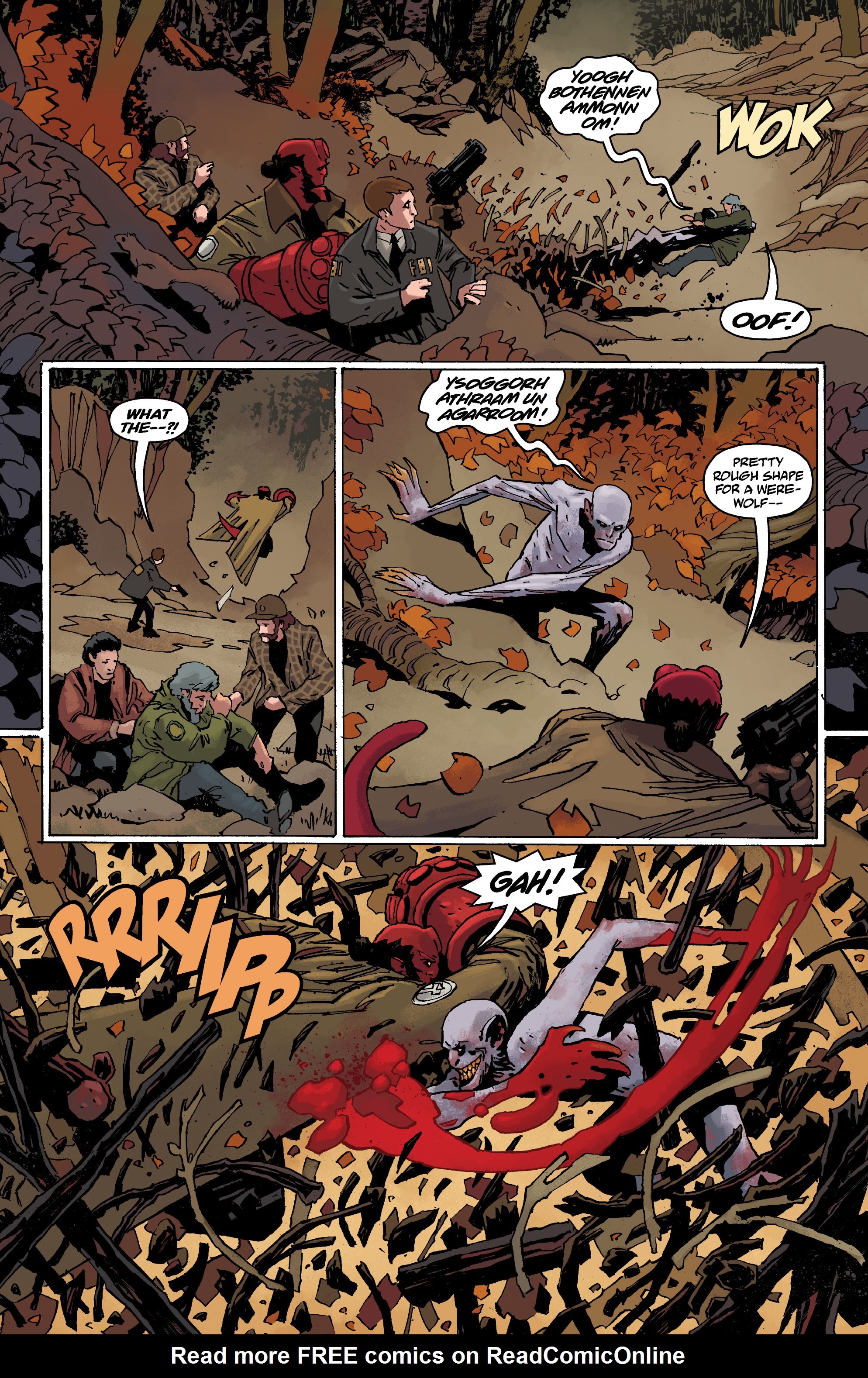 Read online Hellboy and the B.P.R.D.: The Beast of Vargu and Others comic -  Issue # TPB (Part 1) - 62