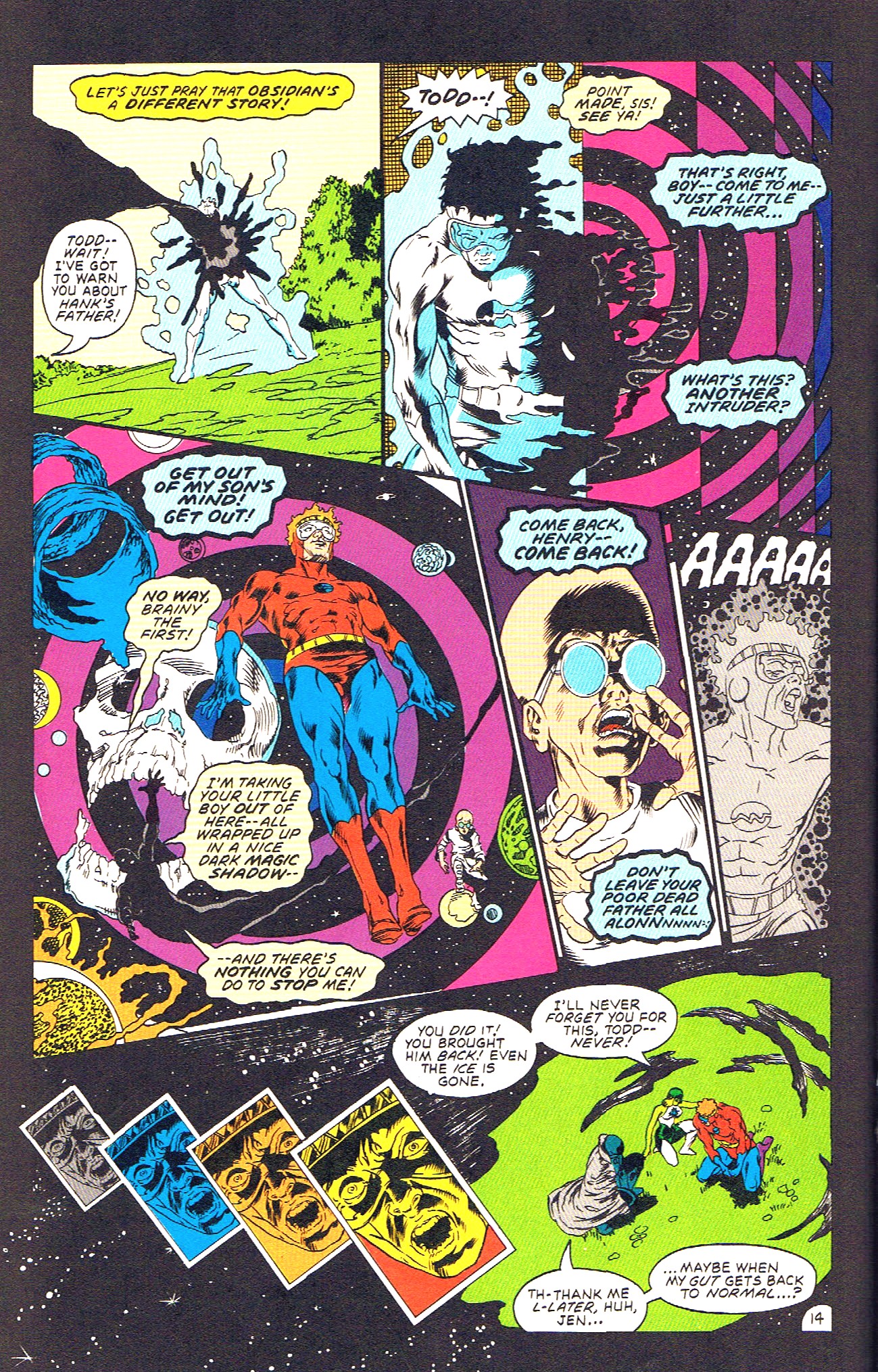 Read online Infinity Inc. (1984) comic -  Issue #53 - 18