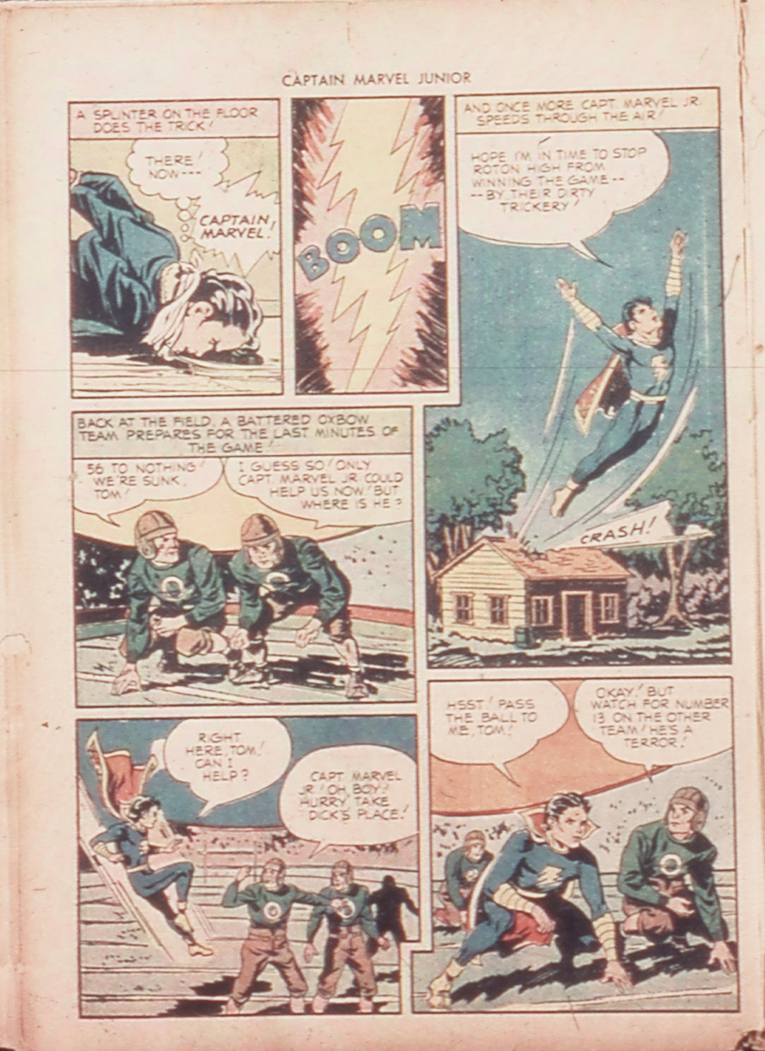 Read online Captain Marvel, Jr. comic -  Issue #13 - 14
