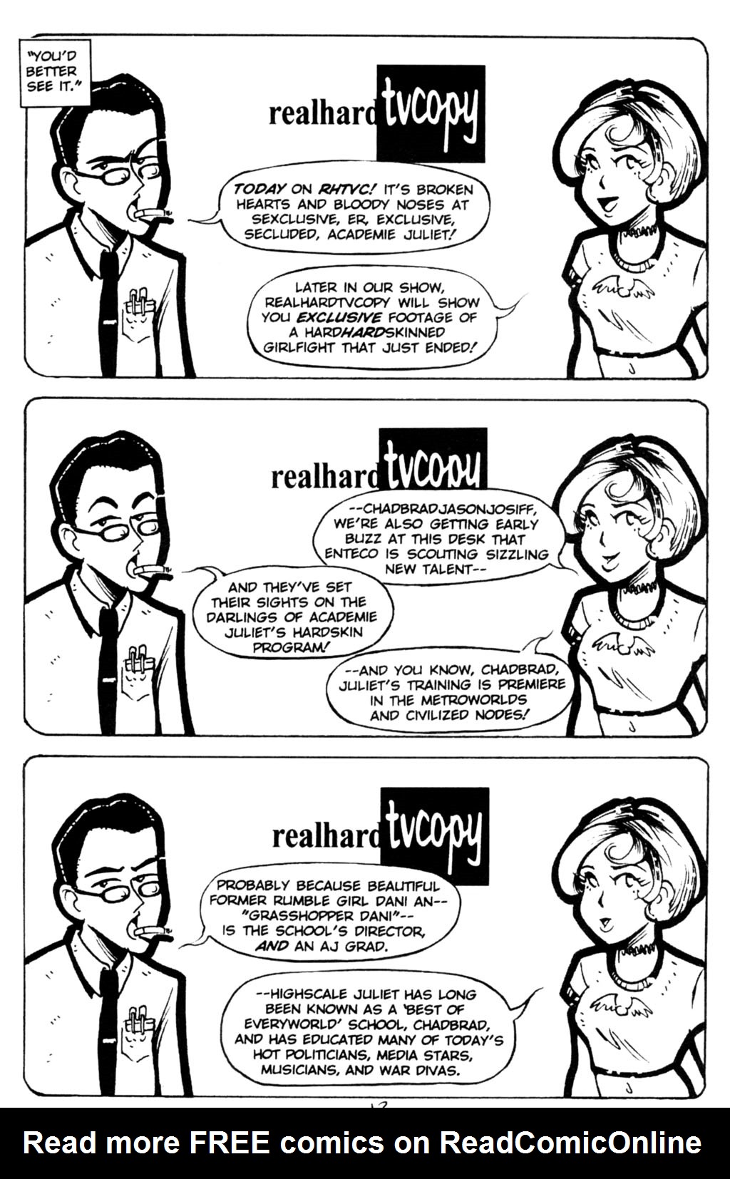 Read online Rumble Girls: Silky Warrior Tansie comic -  Issue #2 - 13