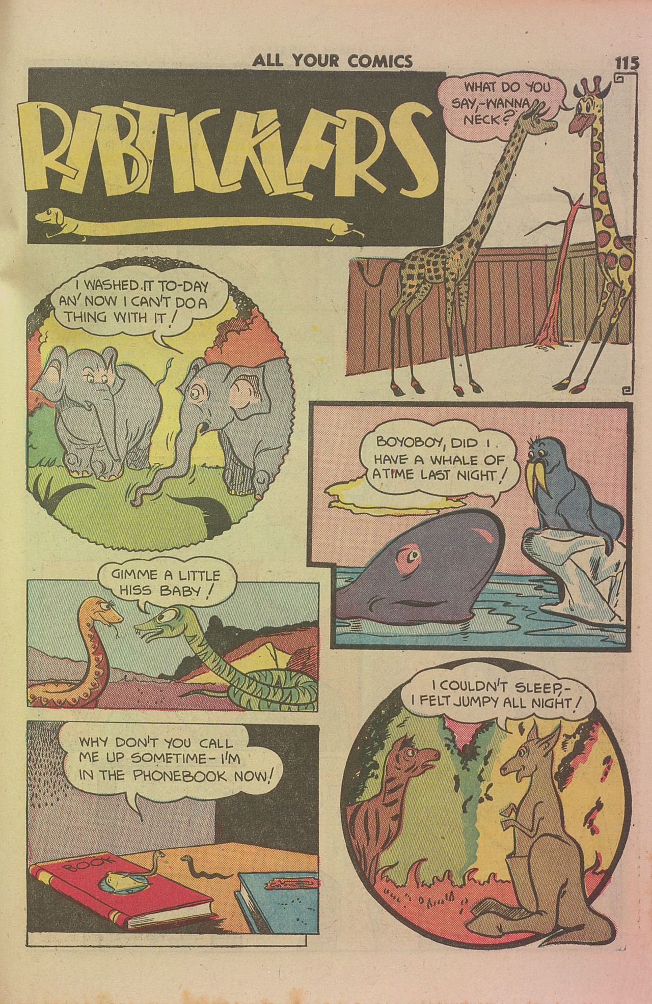 Read online Fox Comics Annual comic -  Issue # TPB 3 - 117