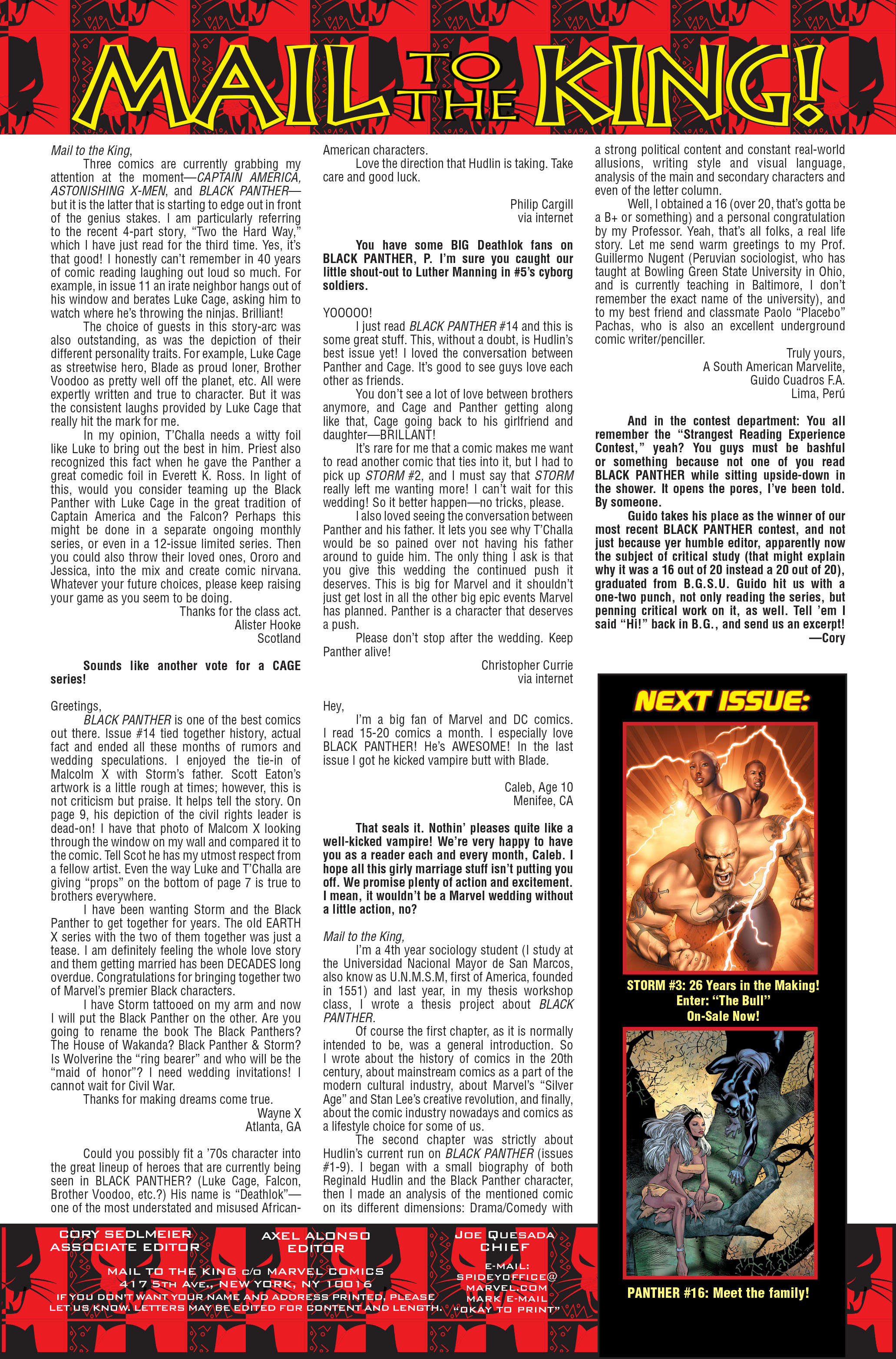 Read online Black Panther: The Bride comic -  Issue # TPB - 50