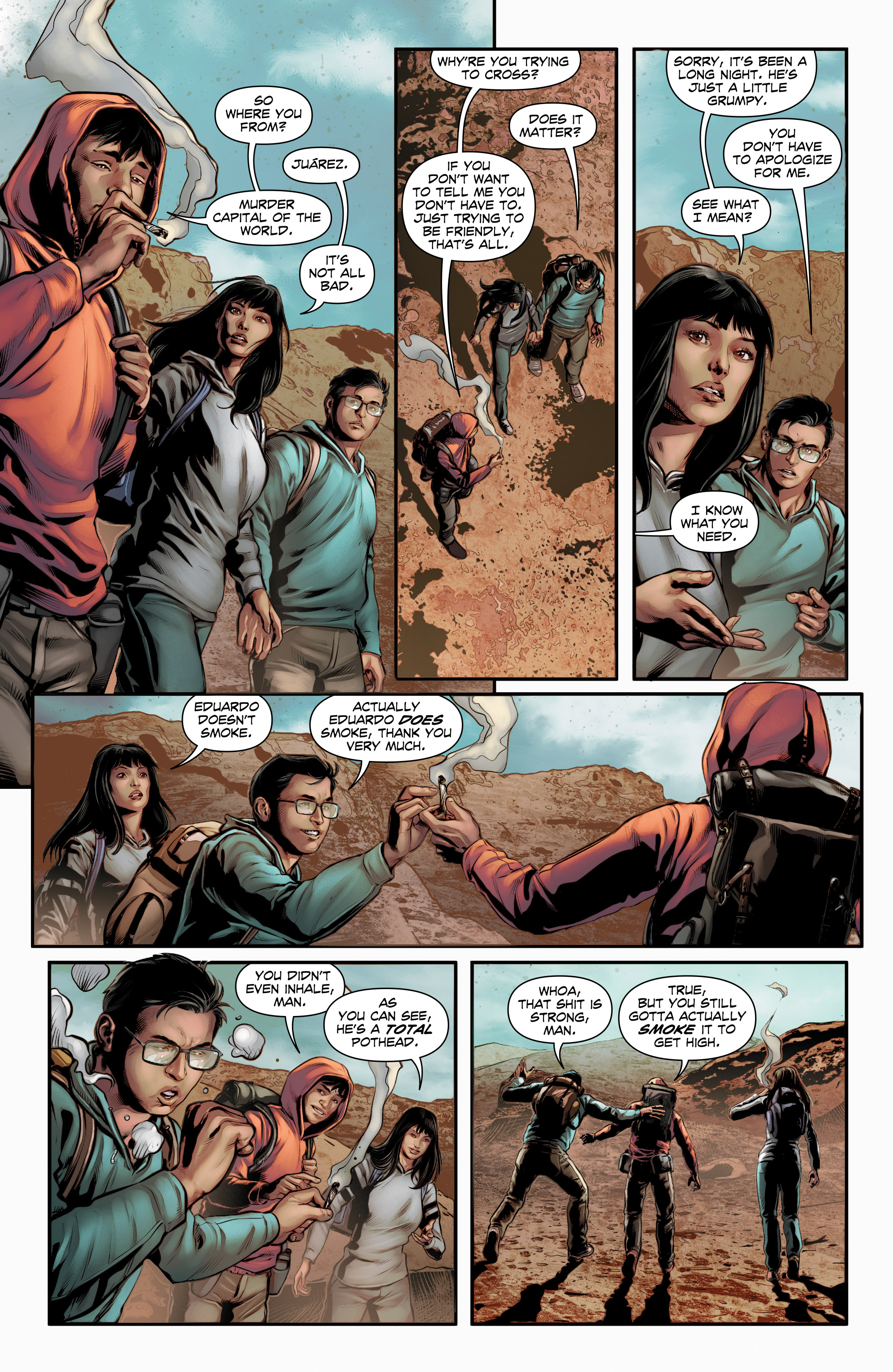 Read online Red Border comic -  Issue #1 - 15