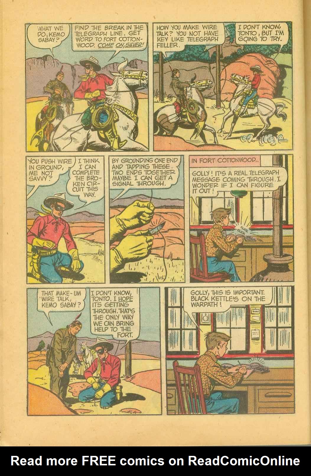 Read online The Lone Ranger (1948) comic -  Issue #34 - 18