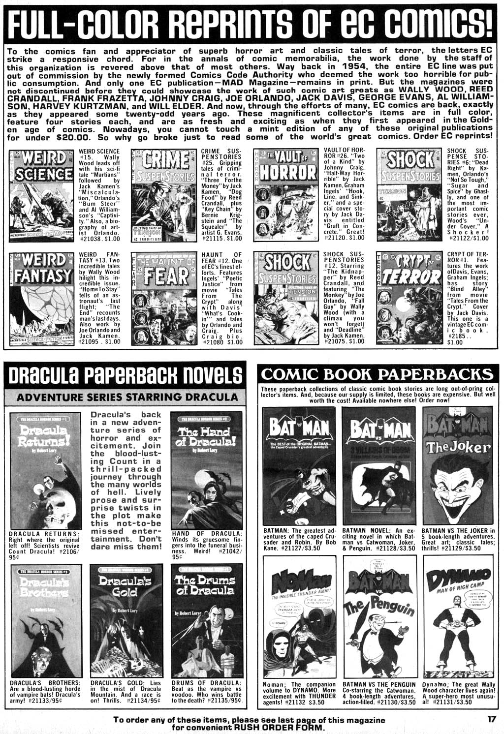 Read online Creepy (1964) comic -  Issue #64 - 17