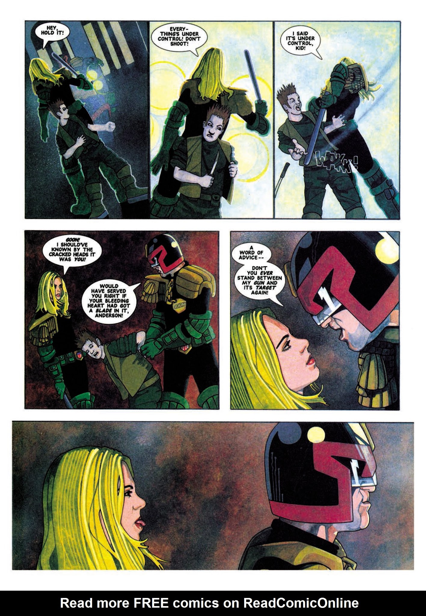 Read online Judge Anderson: The Psi Files comic -  Issue # TPB 3 - 123