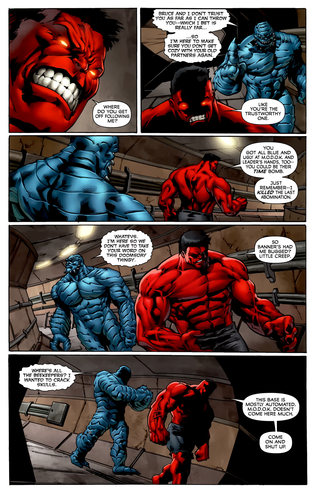 Read online Fall of the Hulks: Red Hulk comic -  Issue #1 - 7