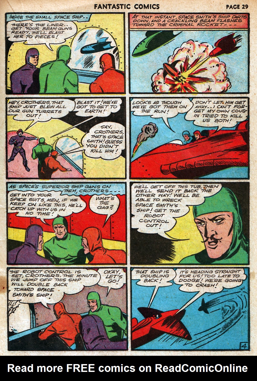 Read online Fantastic Comics comic -  Issue #18 - 31