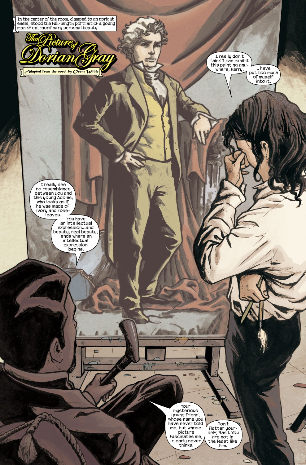 Read online Marvel Illustrated: The Picture of Dorian Gray comic -  Issue #1 - 4