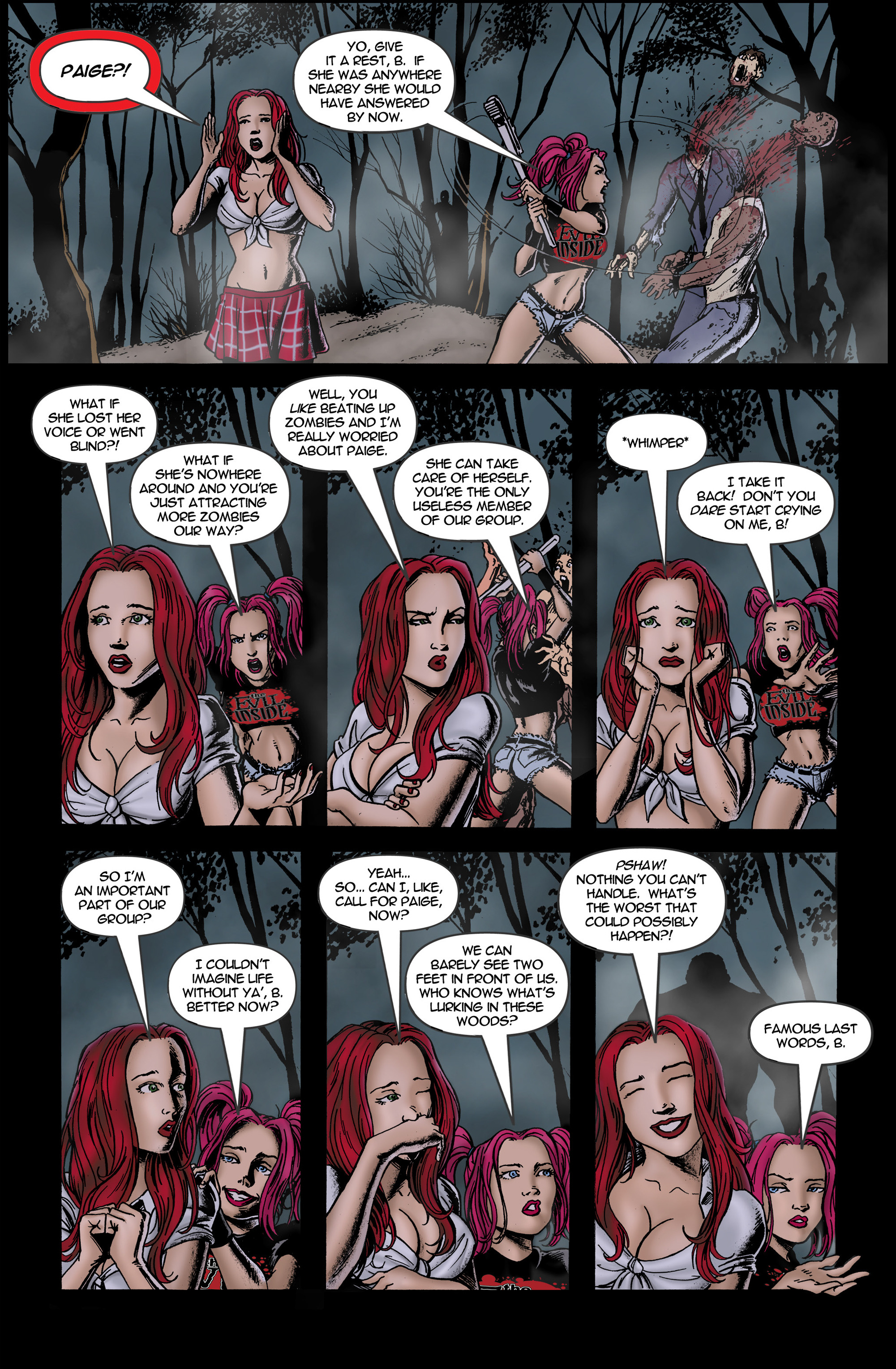 Read online Chaos Campus: Sorority Girls Vs. Zombies comic -  Issue #11 - 10
