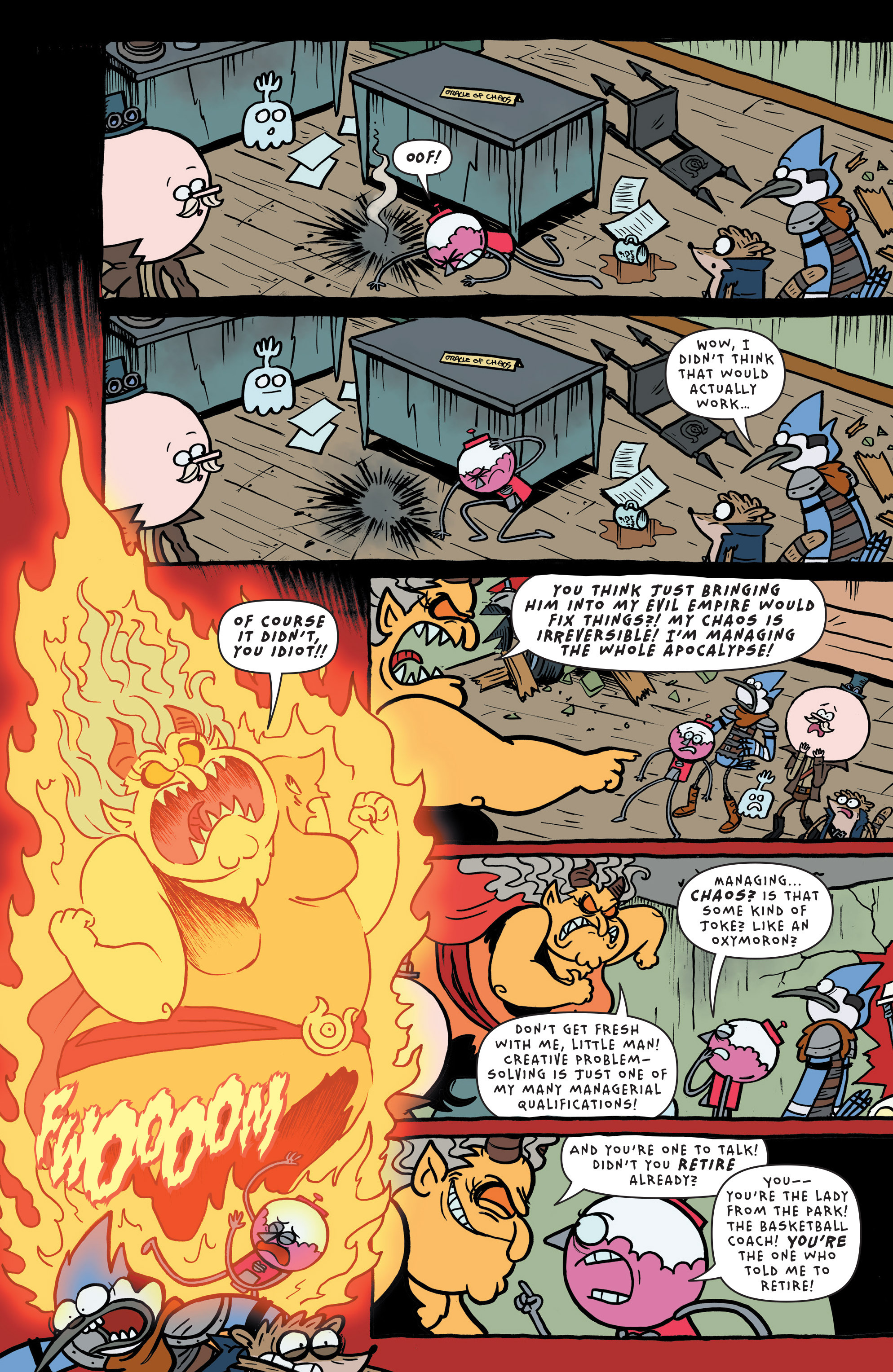 Read online Regular Show comic -  Issue #40 - 5