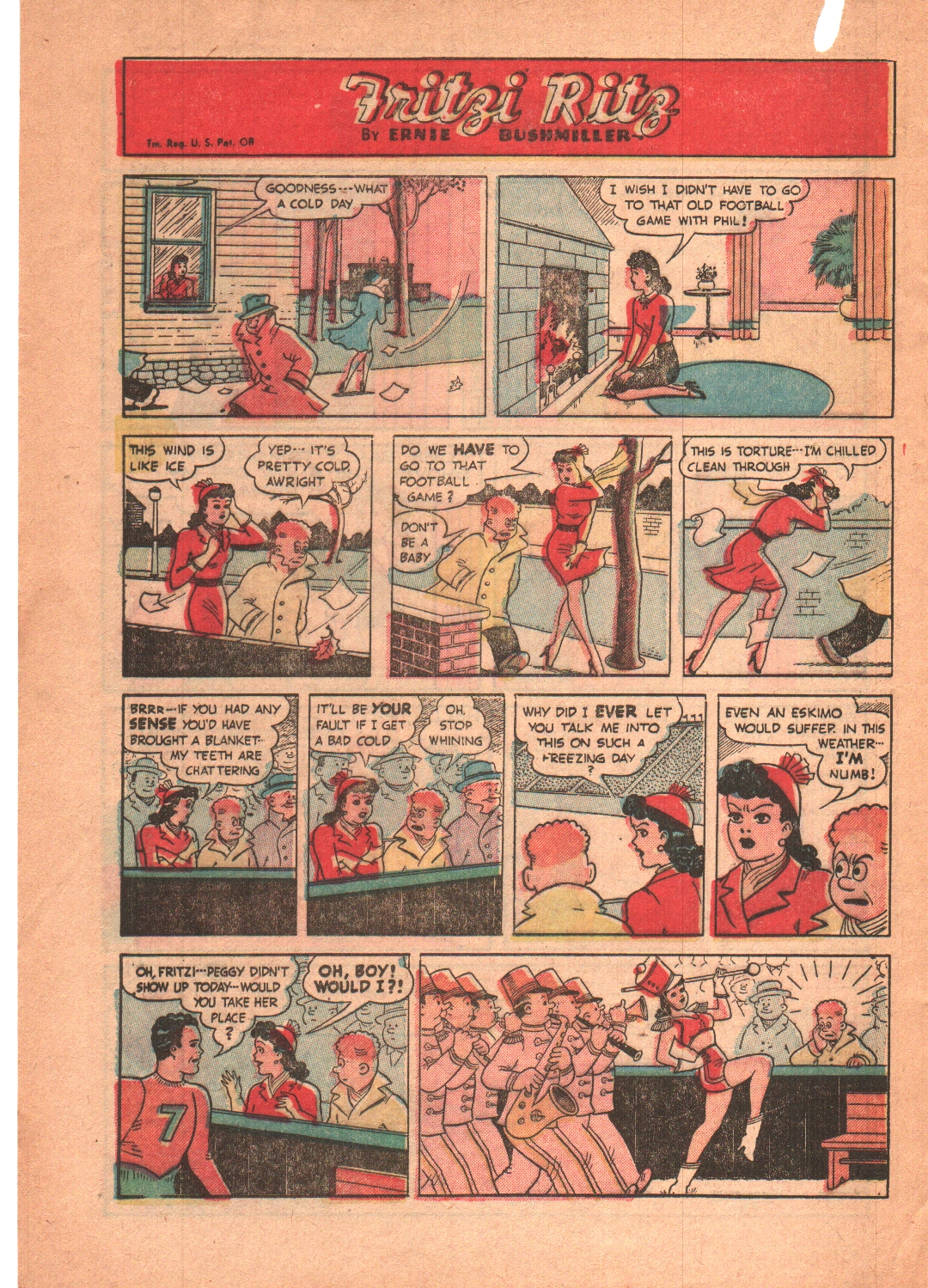 Read online Fritzi Ritz (1953) comic -  Issue #51 - 14