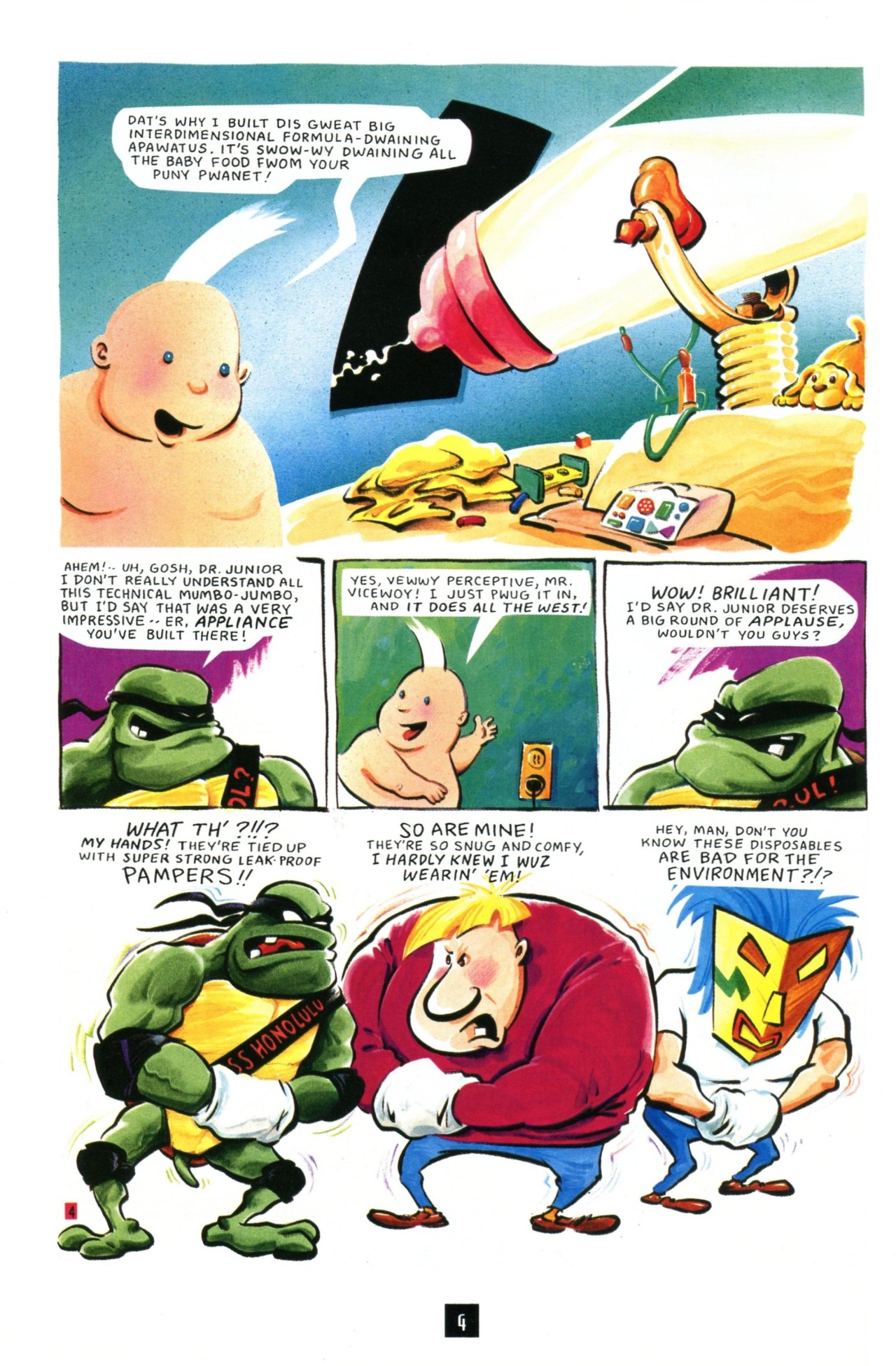 Read online Turtle Soup (1991) comic -  Issue #3 - 6