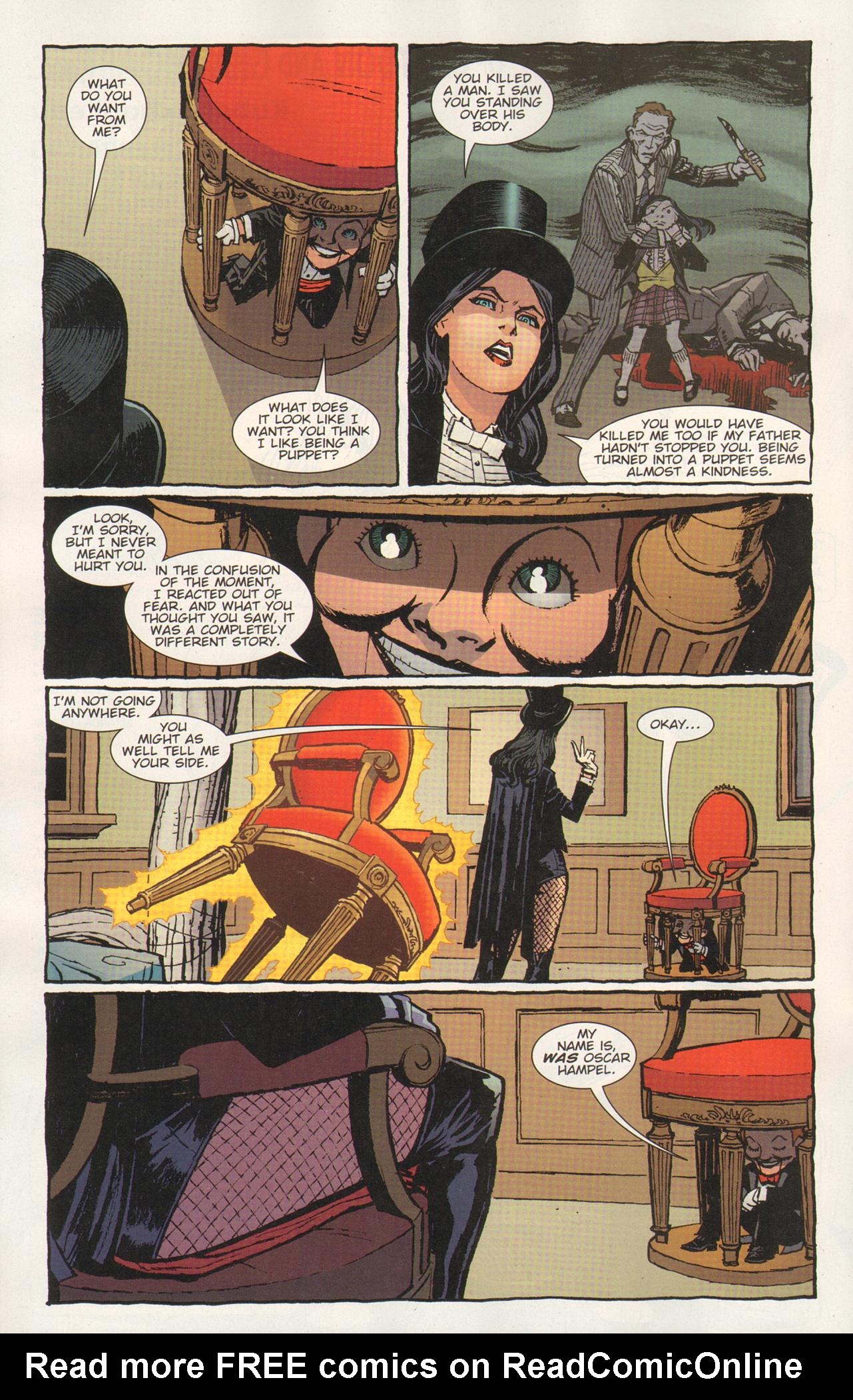 Read online Zatanna (2010) comic -  Issue #9 - 8