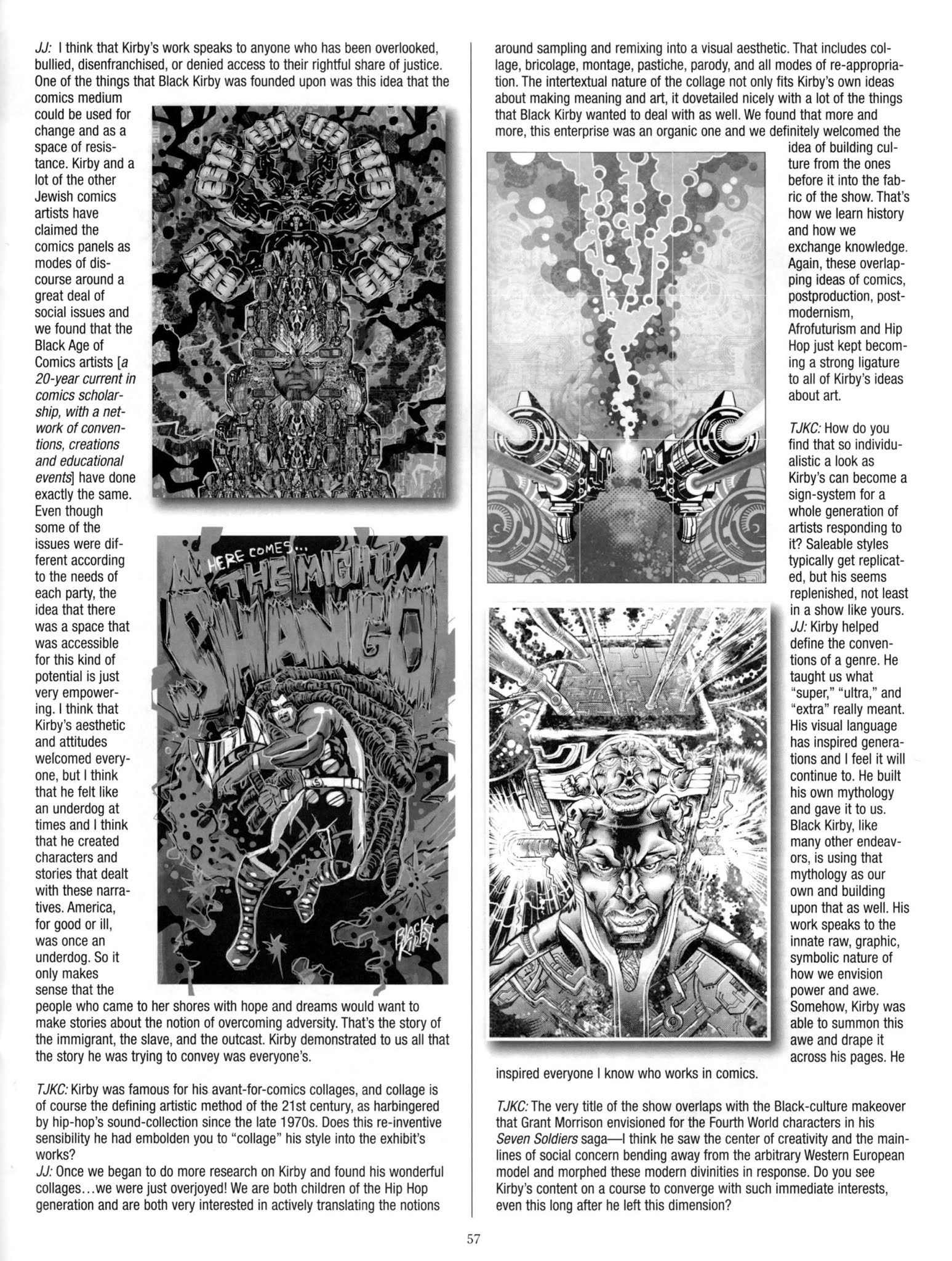 Read online The Jack Kirby Collector comic -  Issue #60 - 61