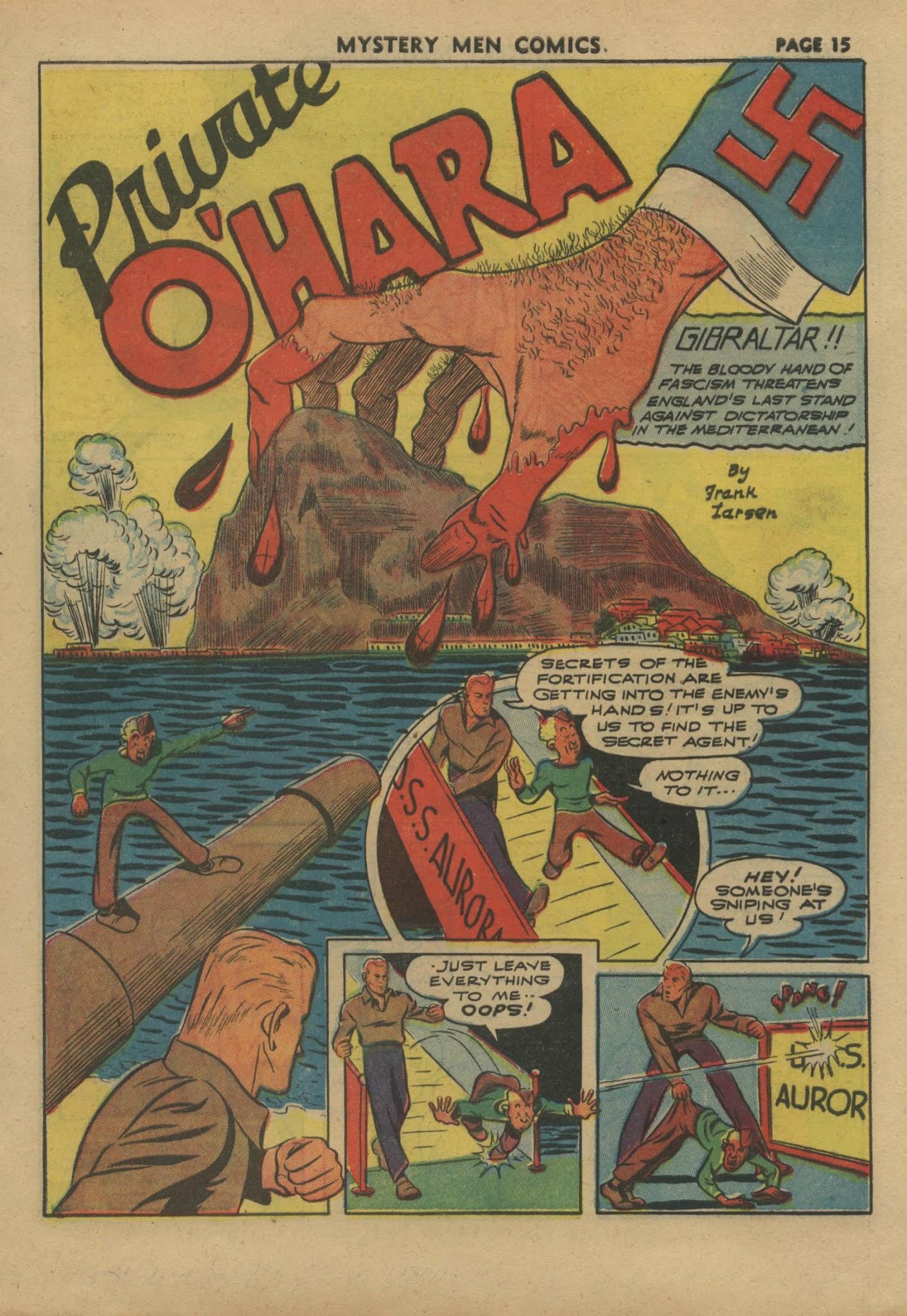 Read online Mystery Men Comics comic -  Issue #30 - 17