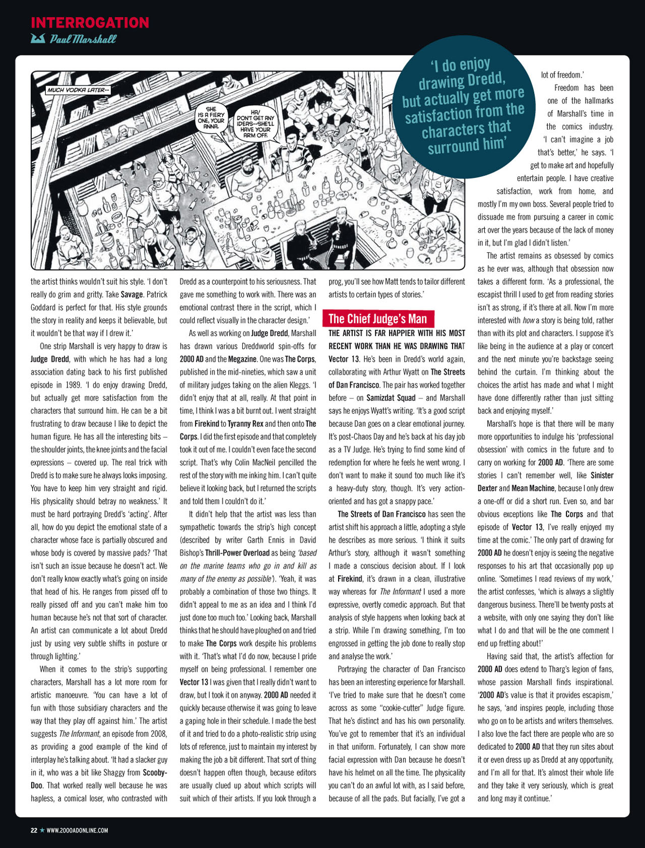 Read online Judge Dredd Megazine (Vol. 5) comic -  Issue #335 - 20