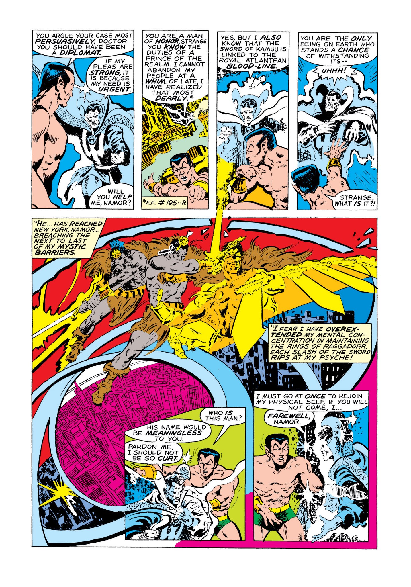 Read online Marvel Masterworks: Doctor Strange comic -  Issue # TPB 7 (Part 2) - 54