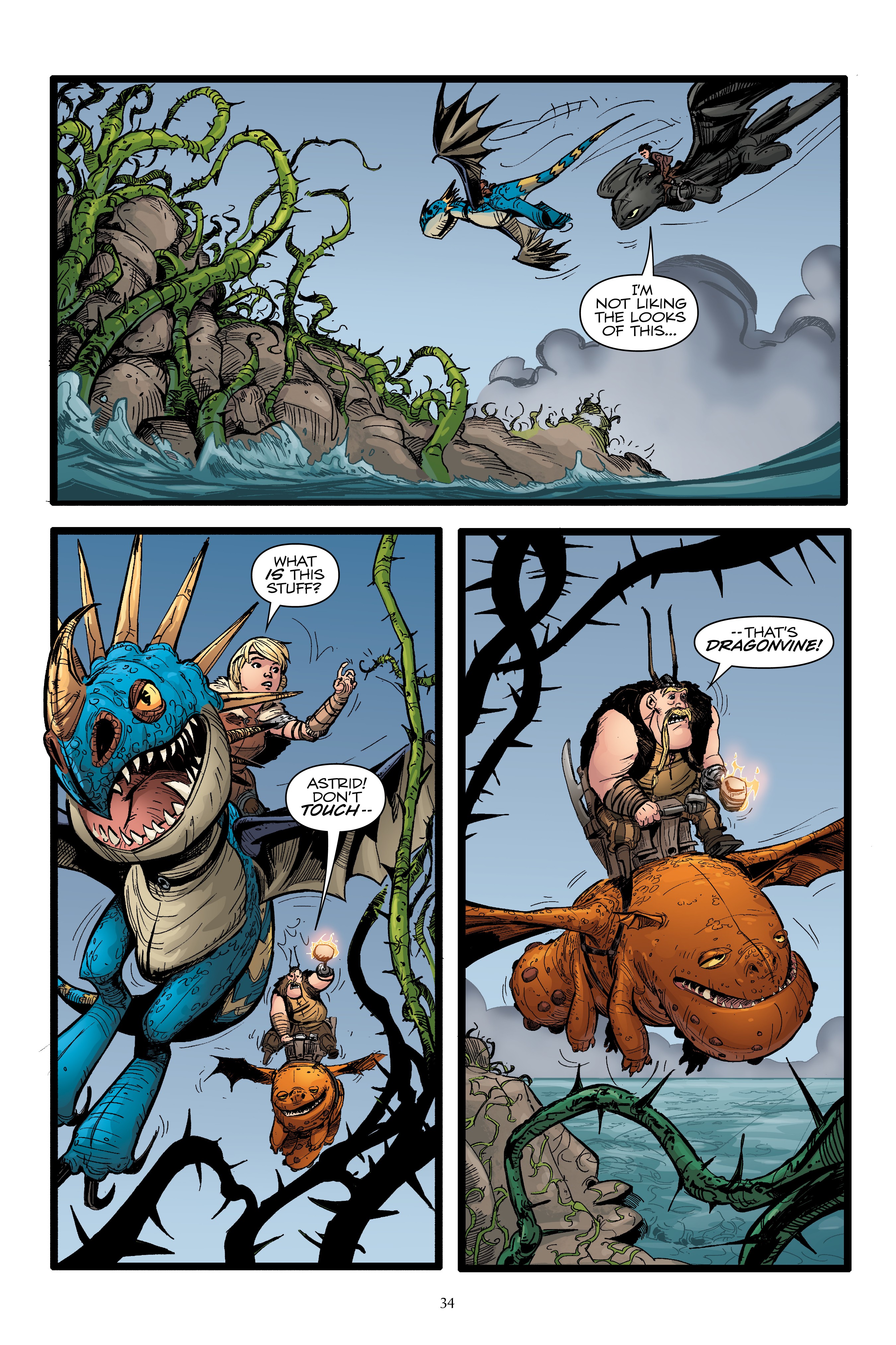 Read online How to Train Your Dragon: Dragonvine comic -  Issue # TPB - 34