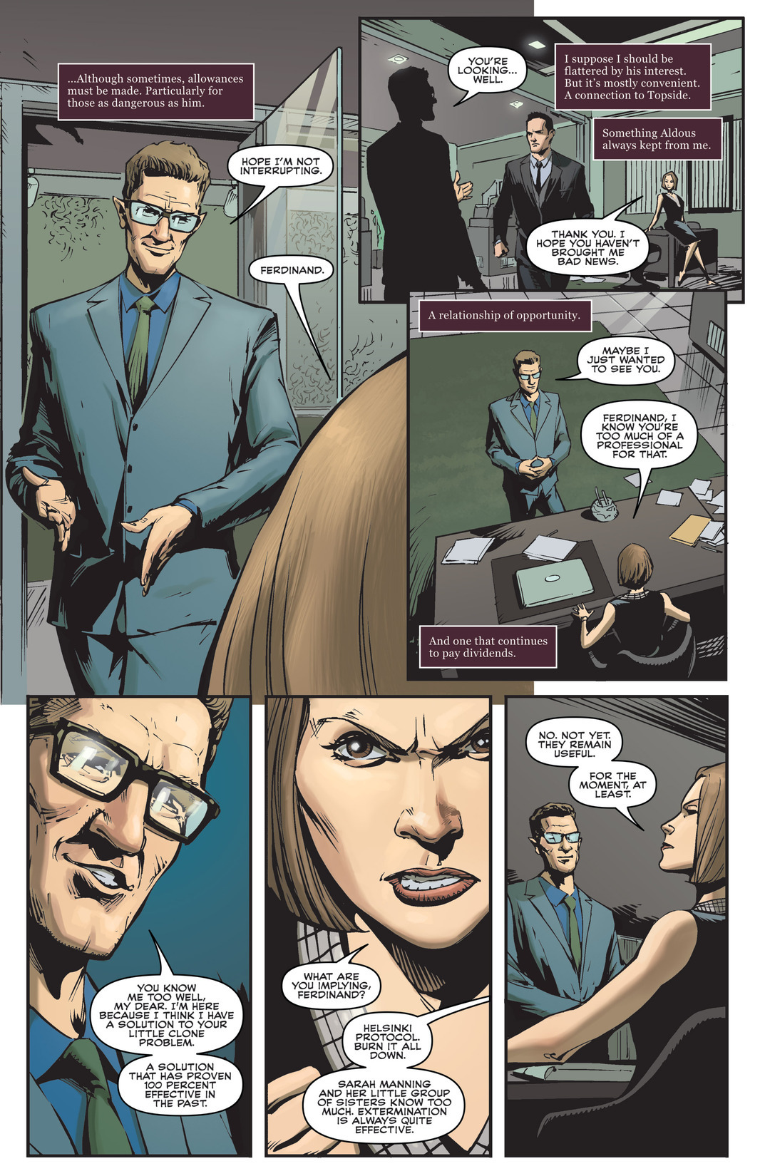 Read online Orphan Black comic -  Issue #5 - 20