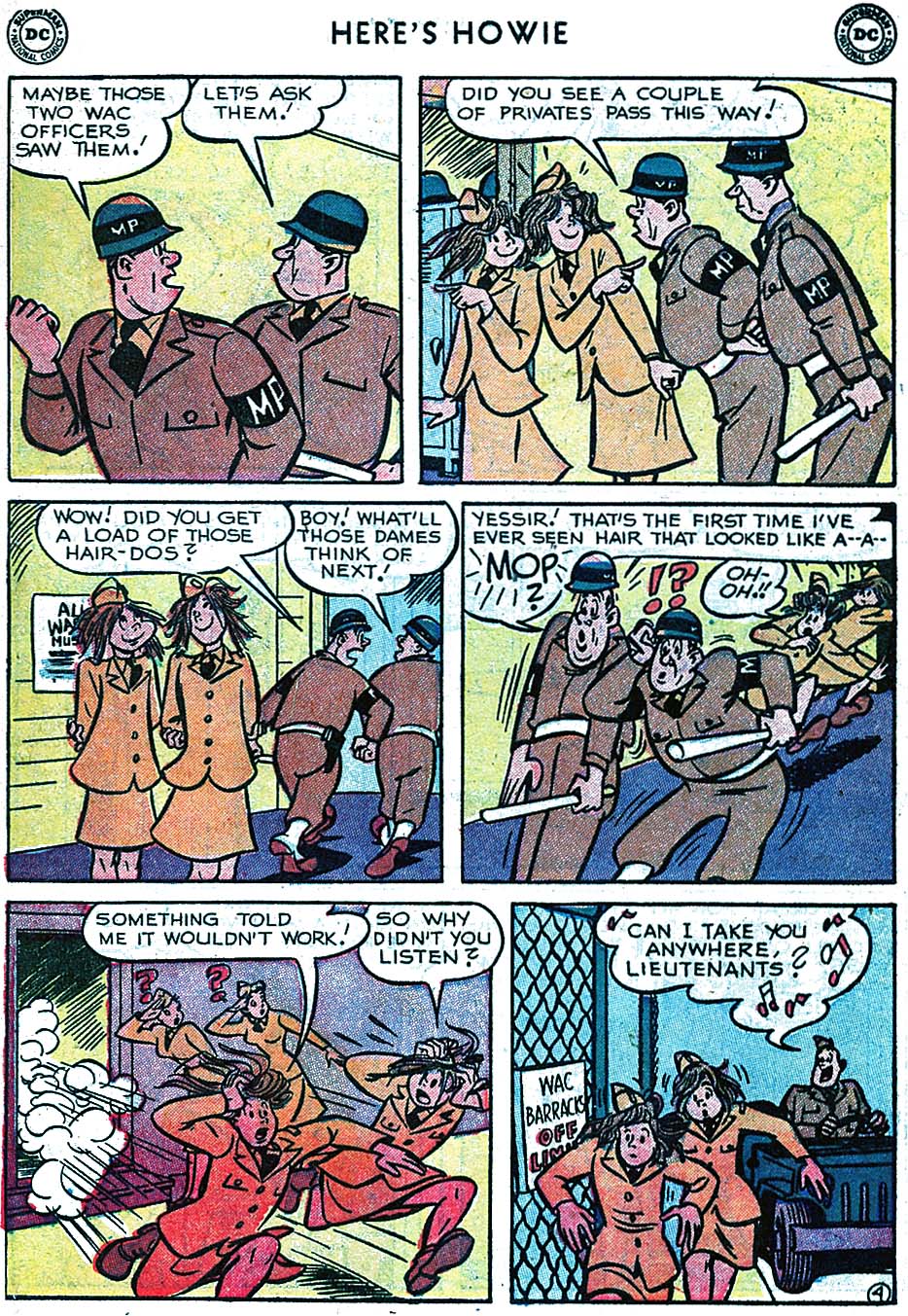 Read online Here's Howie Comics comic -  Issue #6 - 6