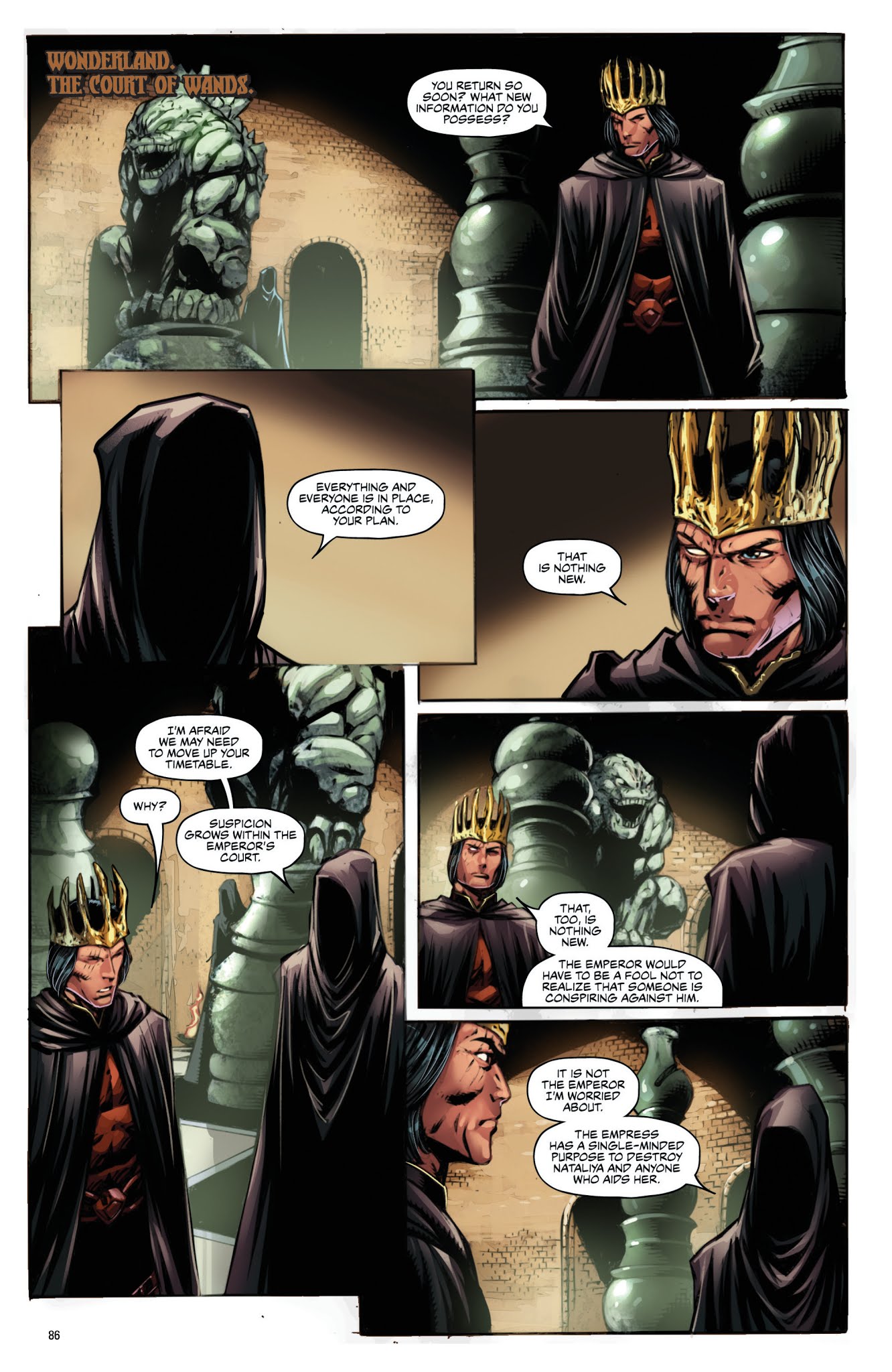 Read online Grimm Fairy Tales: Tarot comic -  Issue # _TPB (Part 1) - 87