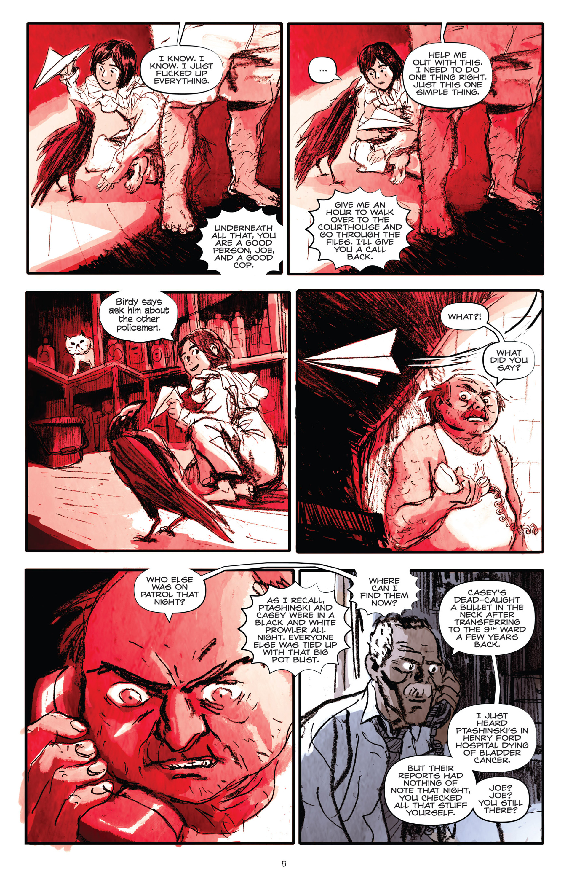 Read online The Crow: Curare comic -  Issue #3 - 8