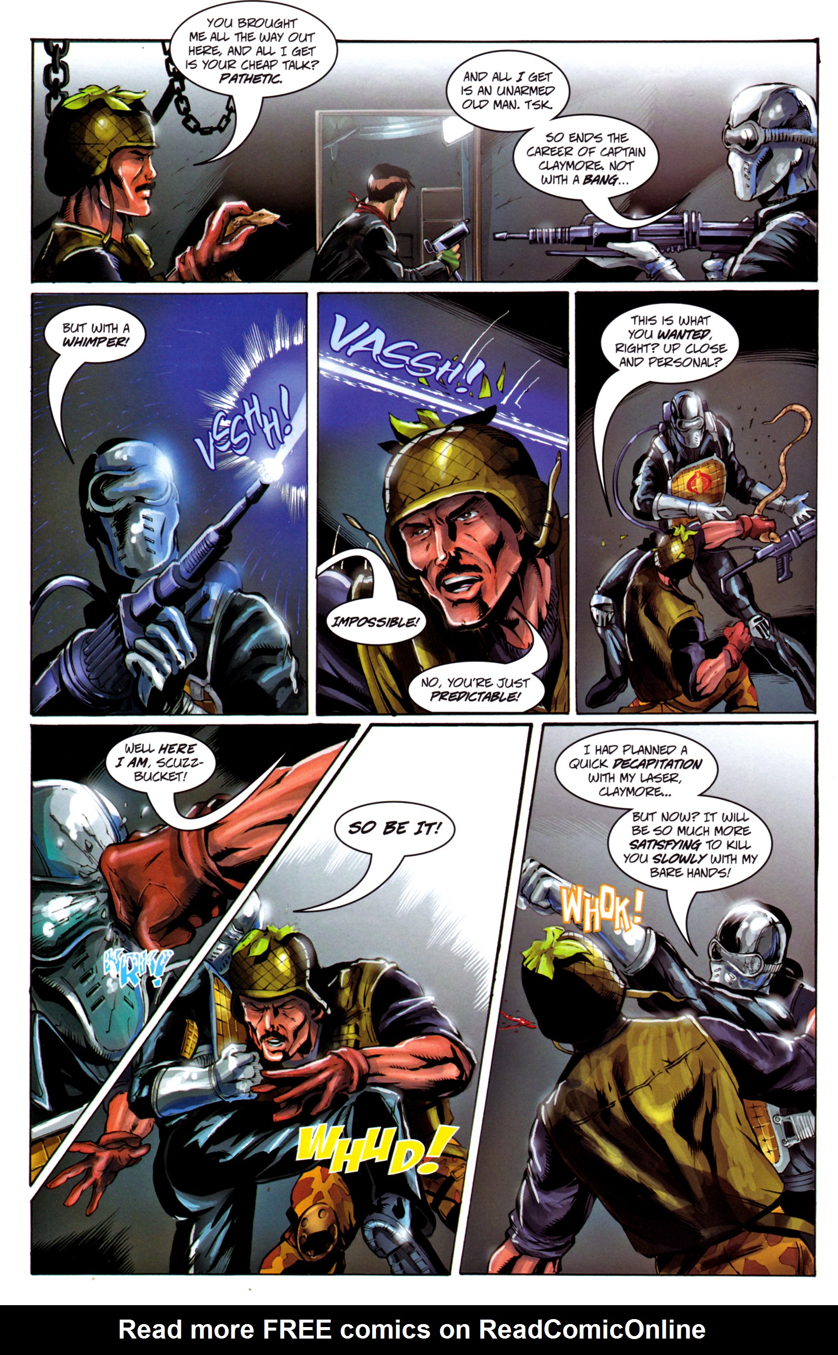 Read online G.I. Joe vs. Cobra JoeCon Special comic -  Issue #4 - 22