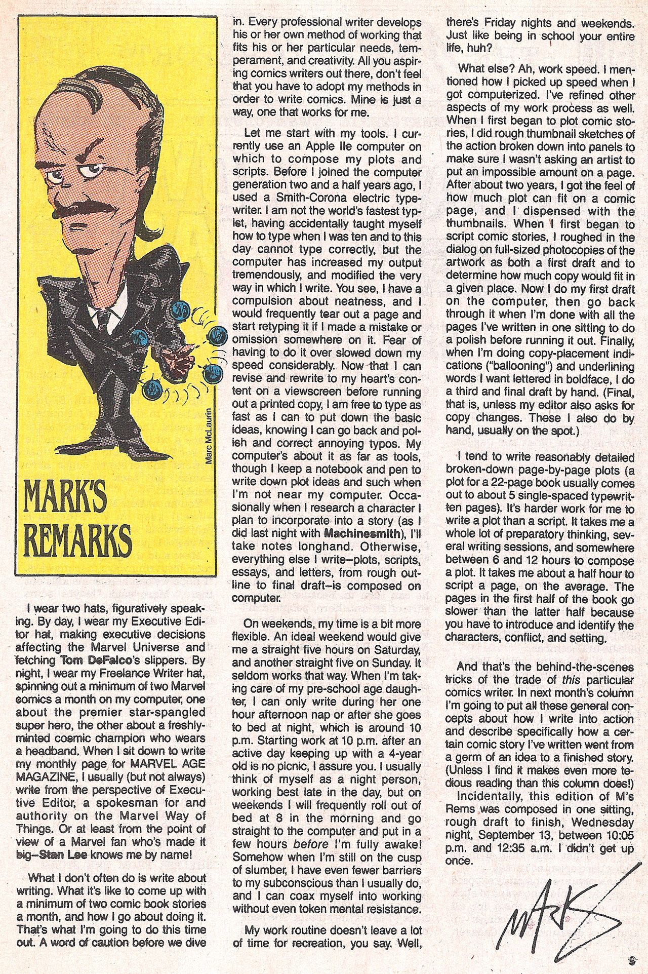 Read online Marvel Age comic -  Issue #83 - 11