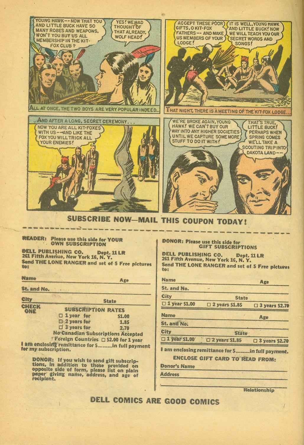 Read online The Lone Ranger (1948) comic -  Issue #29 - 50