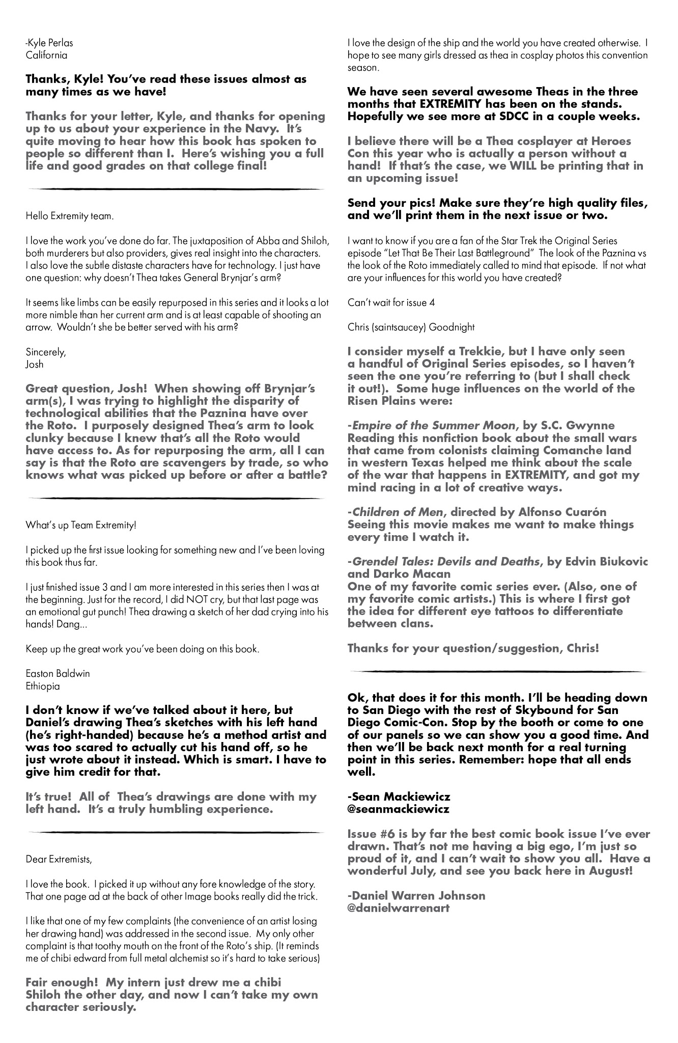 Read online Extremity comic -  Issue #5 - 23