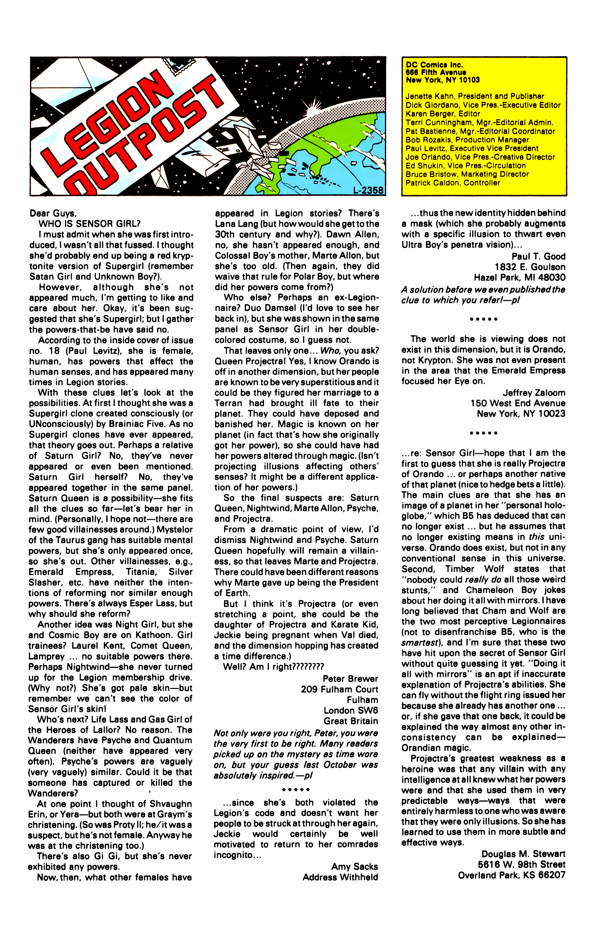 Read online Legion of Super-Heroes (1984) comic -  Issue #26 - 31