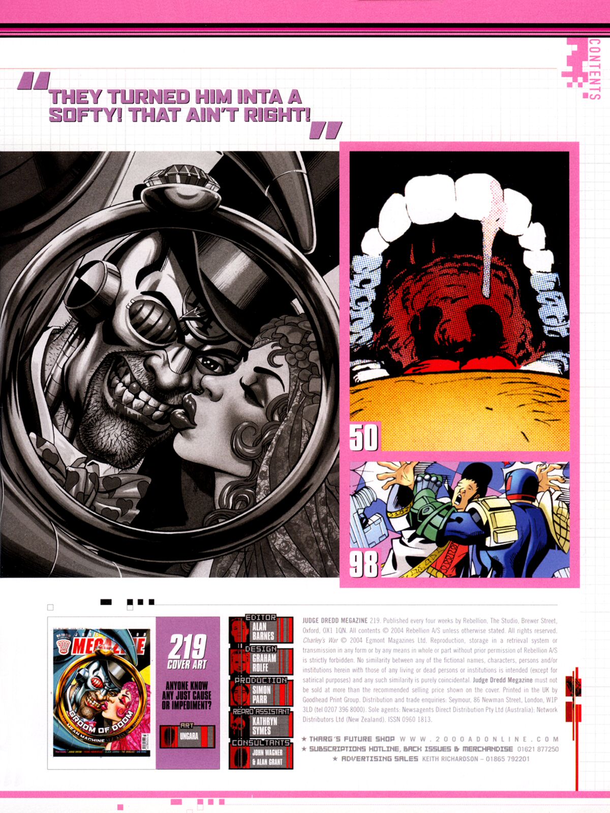 Judge Dredd Megazine (Vol. 5) issue 219 - Page 3