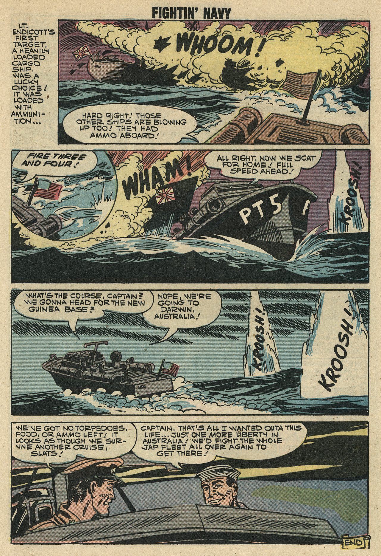 Read online Fightin' Navy comic -  Issue #86 - 19