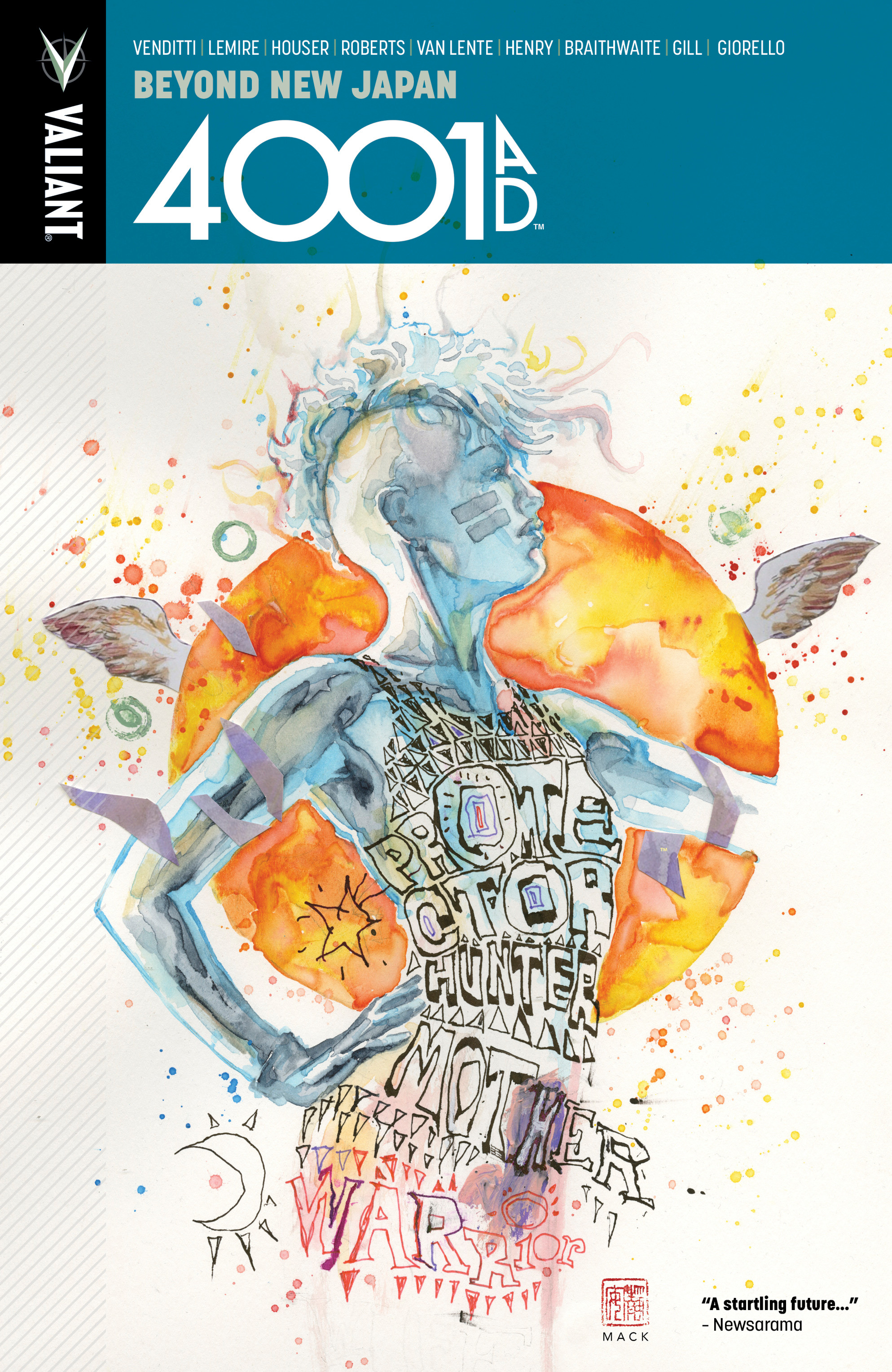 Read online 4001 A.D.: Beyond New Japan comic -  Issue # TPB - 1