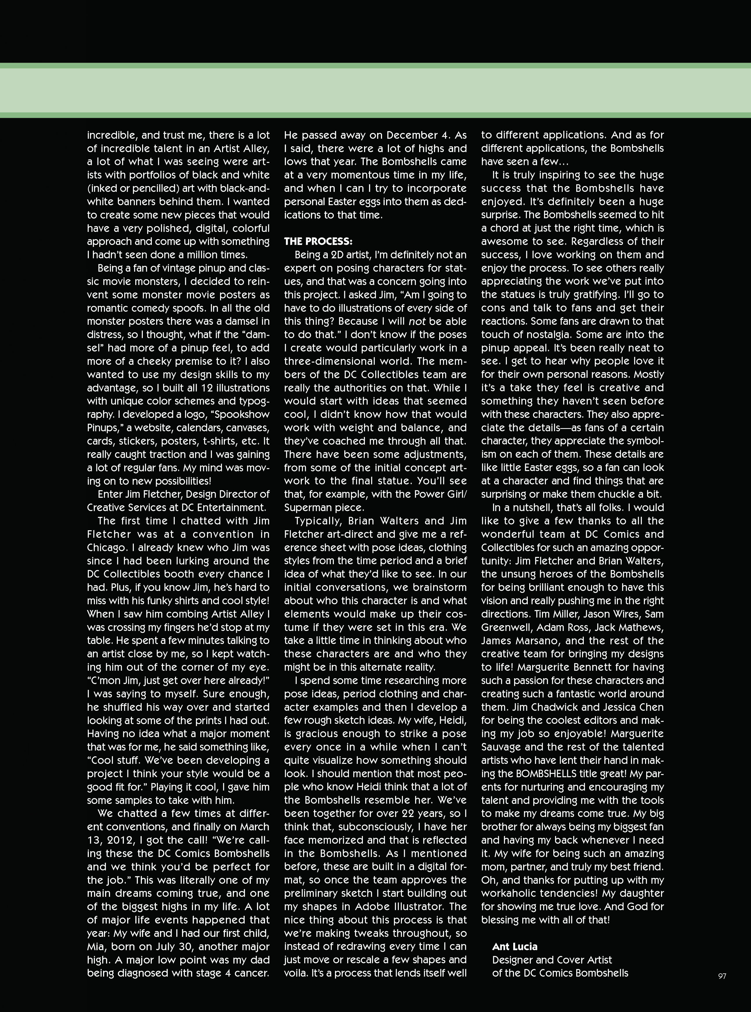 Read online The Art of DC Comics Bombshells comic -  Issue # TPB (Part 1) - 56