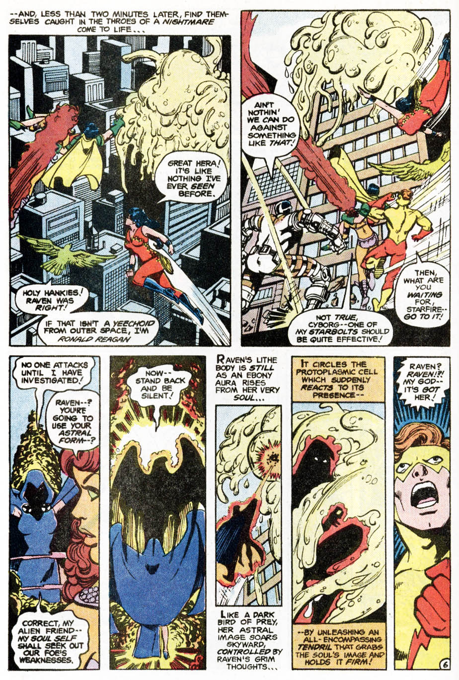 Read online Tales of the Teen Titans comic -  Issue #59 - 7