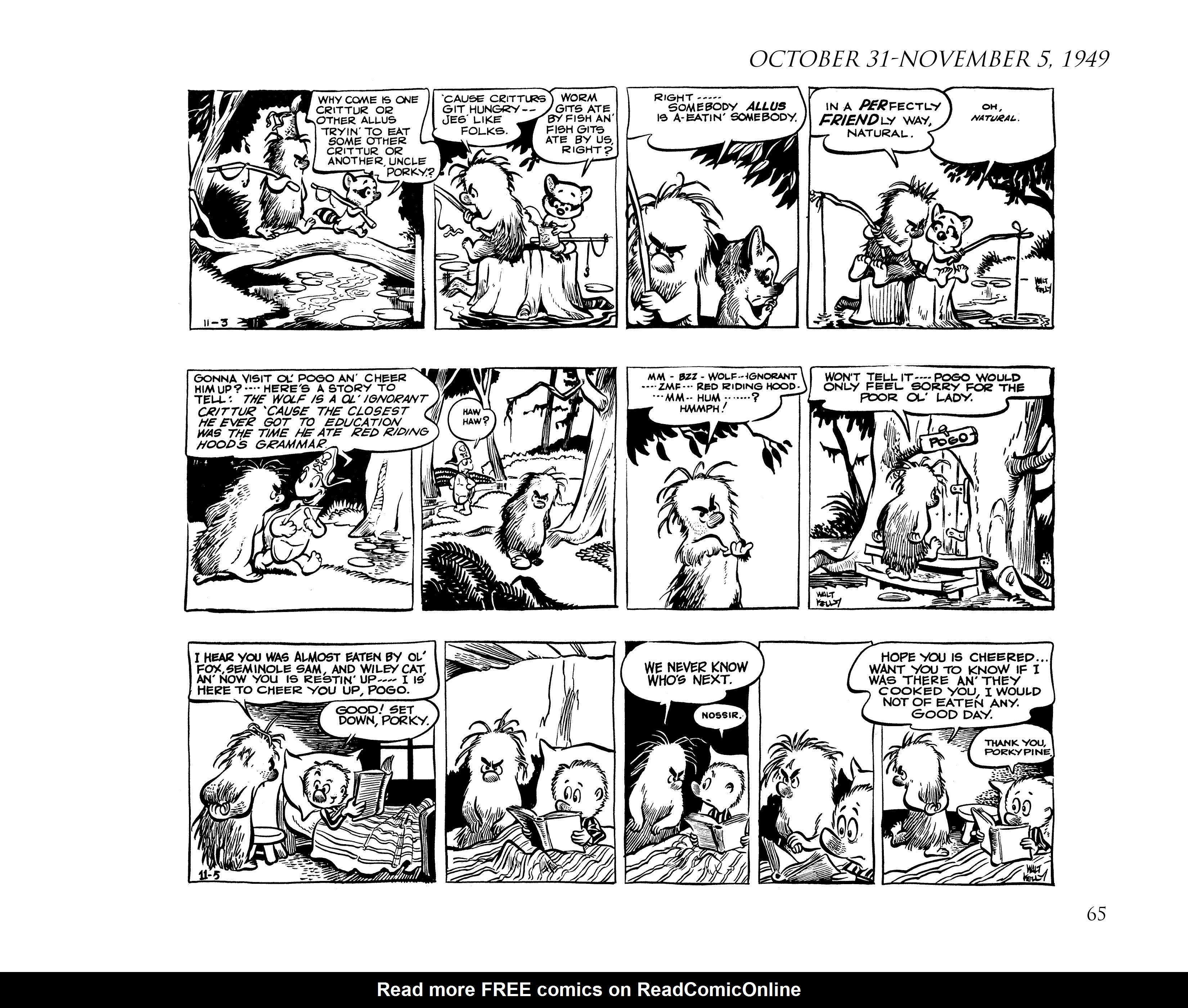 Read online Pogo by Walt Kelly: The Complete Syndicated Comic Strips comic -  Issue # TPB 1 (Part 1) - 83