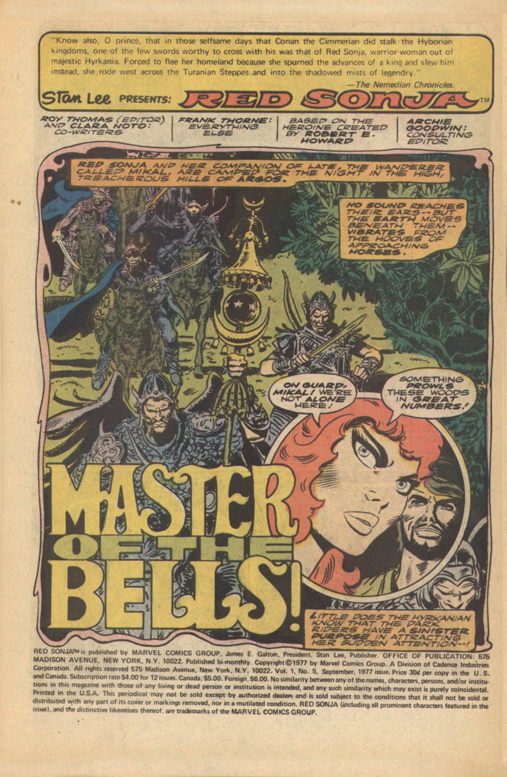 Red Sonja (1977) issue 5 - Page 2