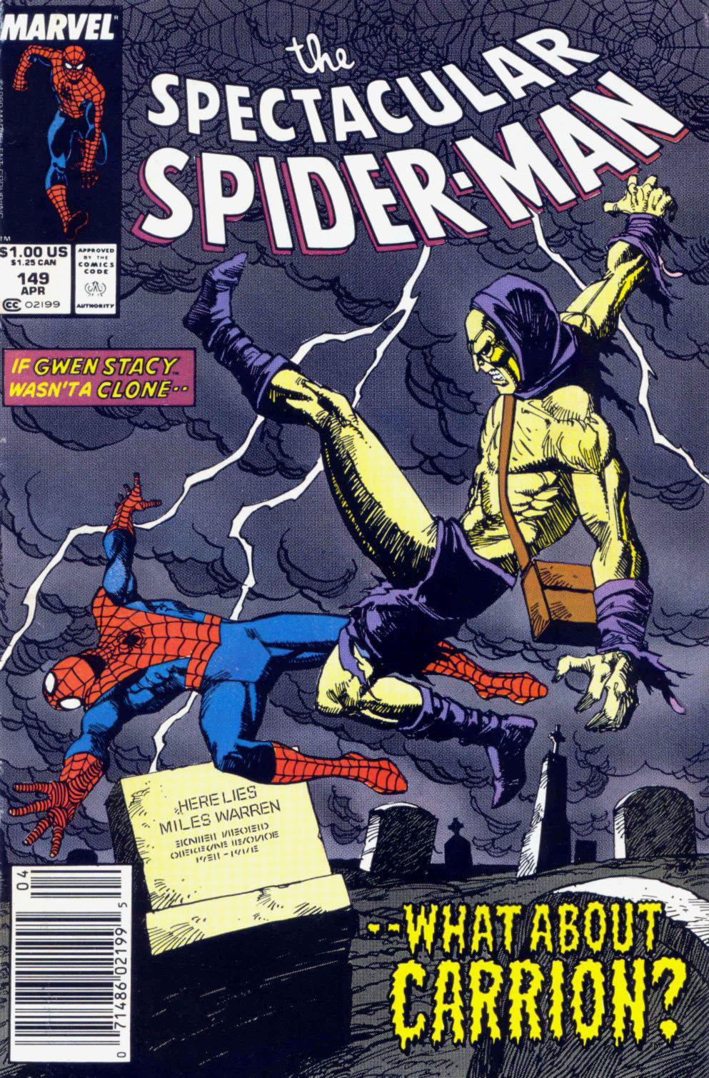 Read online The Spectacular Spider-Man (1976) comic -  Issue #149 - 1