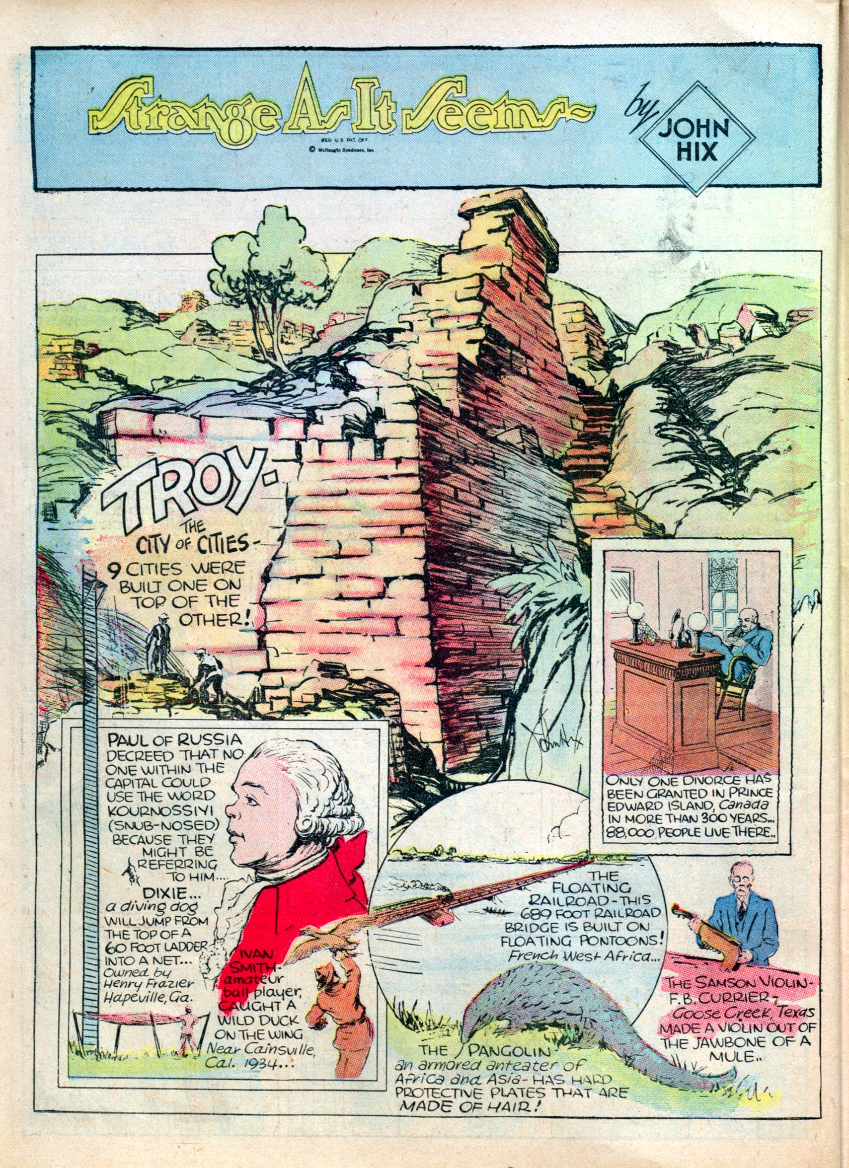 Read online Famous Funnies comic -  Issue #19 - 42