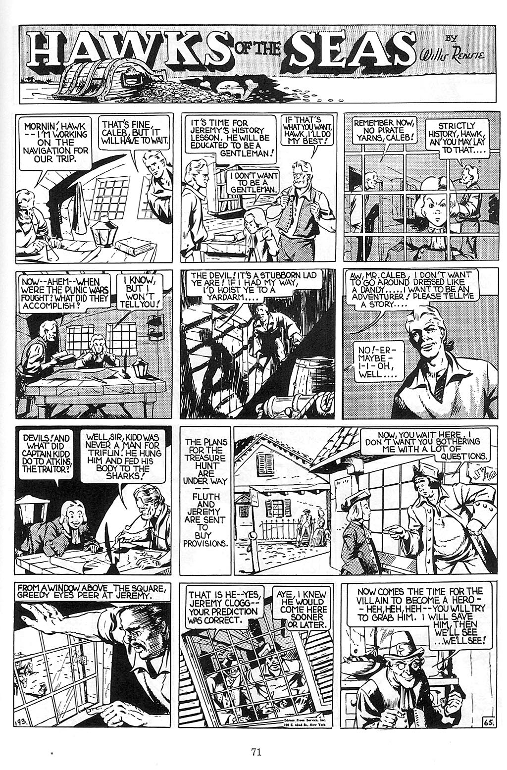 Read online Will Eisner's Hawks of the Seas comic -  Issue # TPB - 72