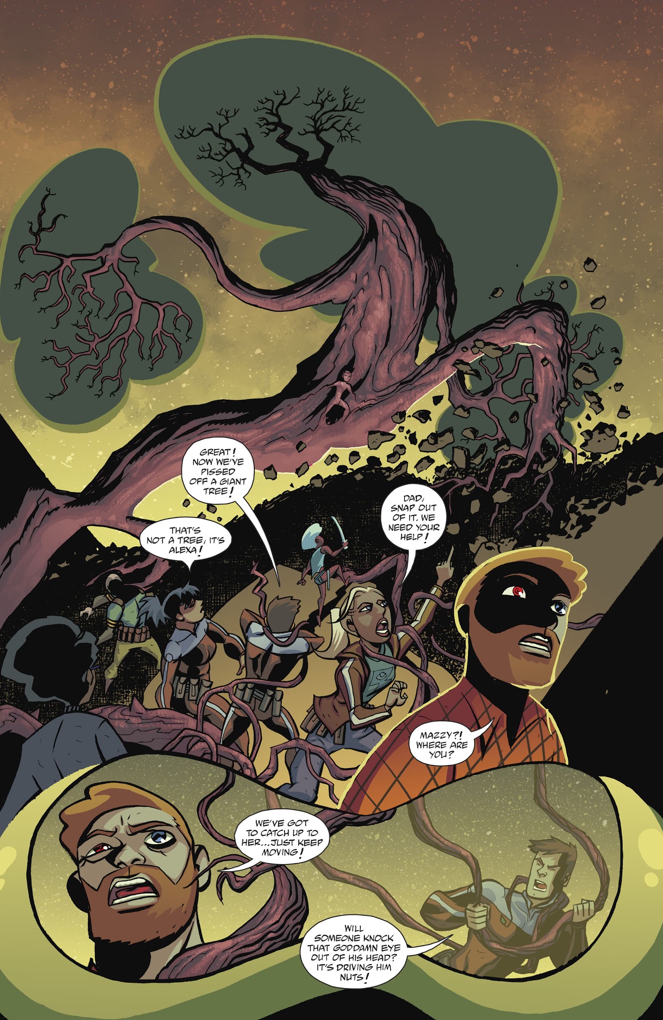 Read online Cave Carson Has a Cybernetic Eye comic -  Issue #10 - 10
