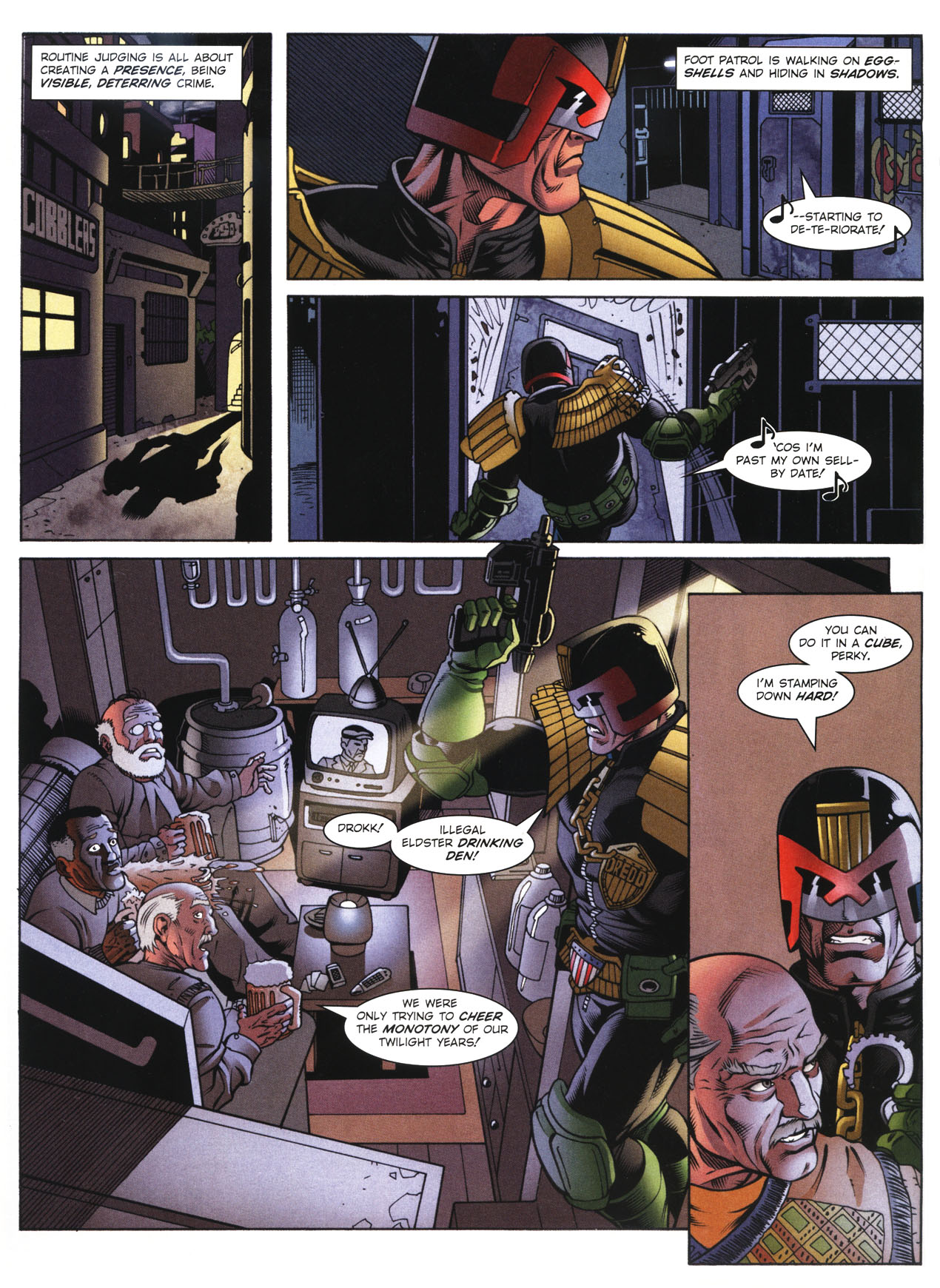 Read online Judge Dredd Megazine (vol. 3) comic -  Issue #75 - 8