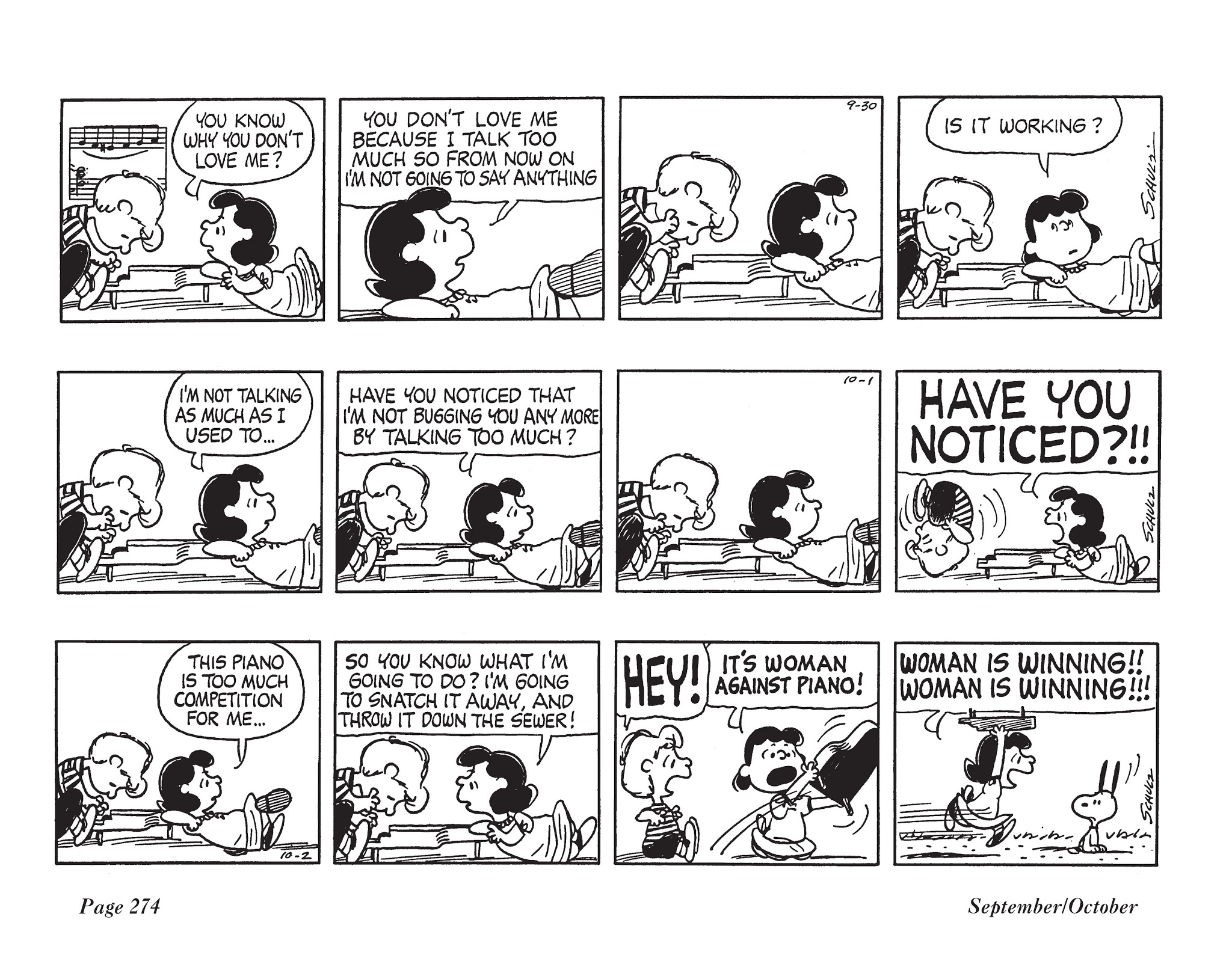 Read online The Complete Peanuts comic -  Issue # TPB 12 - 288