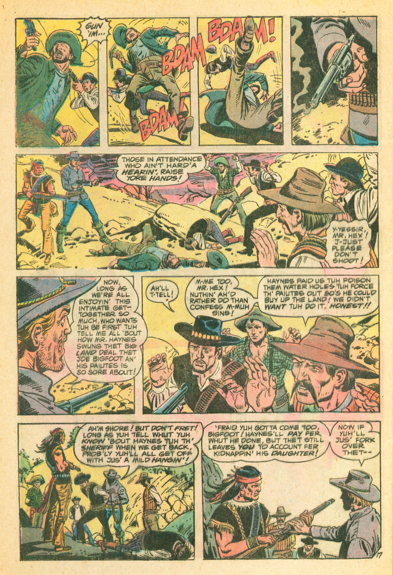 Read online Weird Western Tales (1972) comic -  Issue #33 - 18