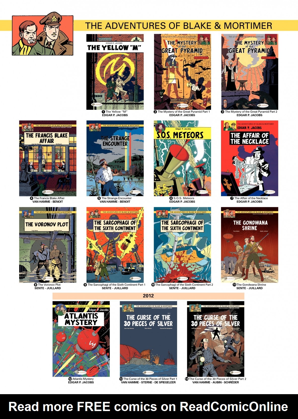 Read online Blake & Mortimer comic -  Issue #13 - 57